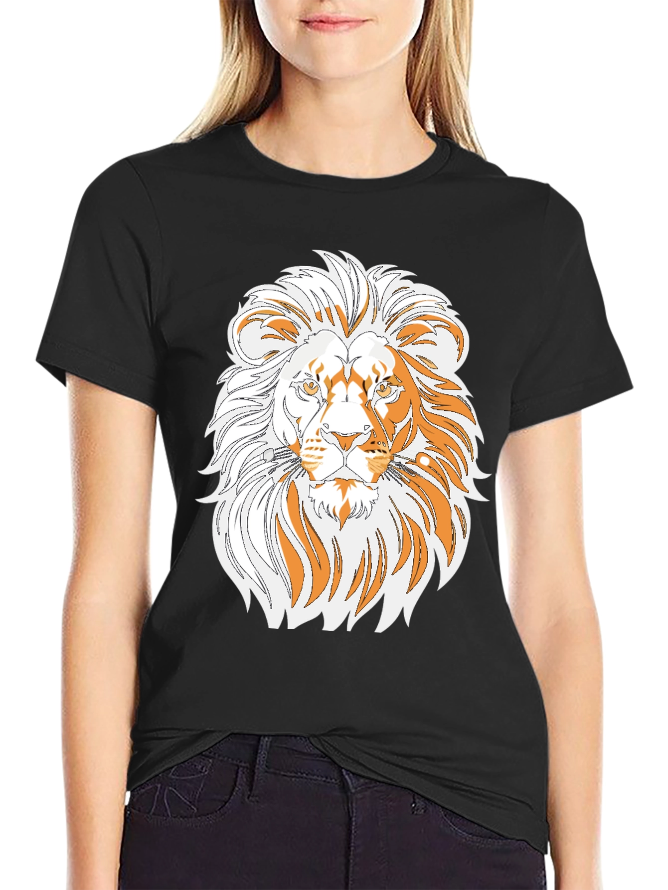 Lion Graphic Tee - Bold Statement T-Shirt