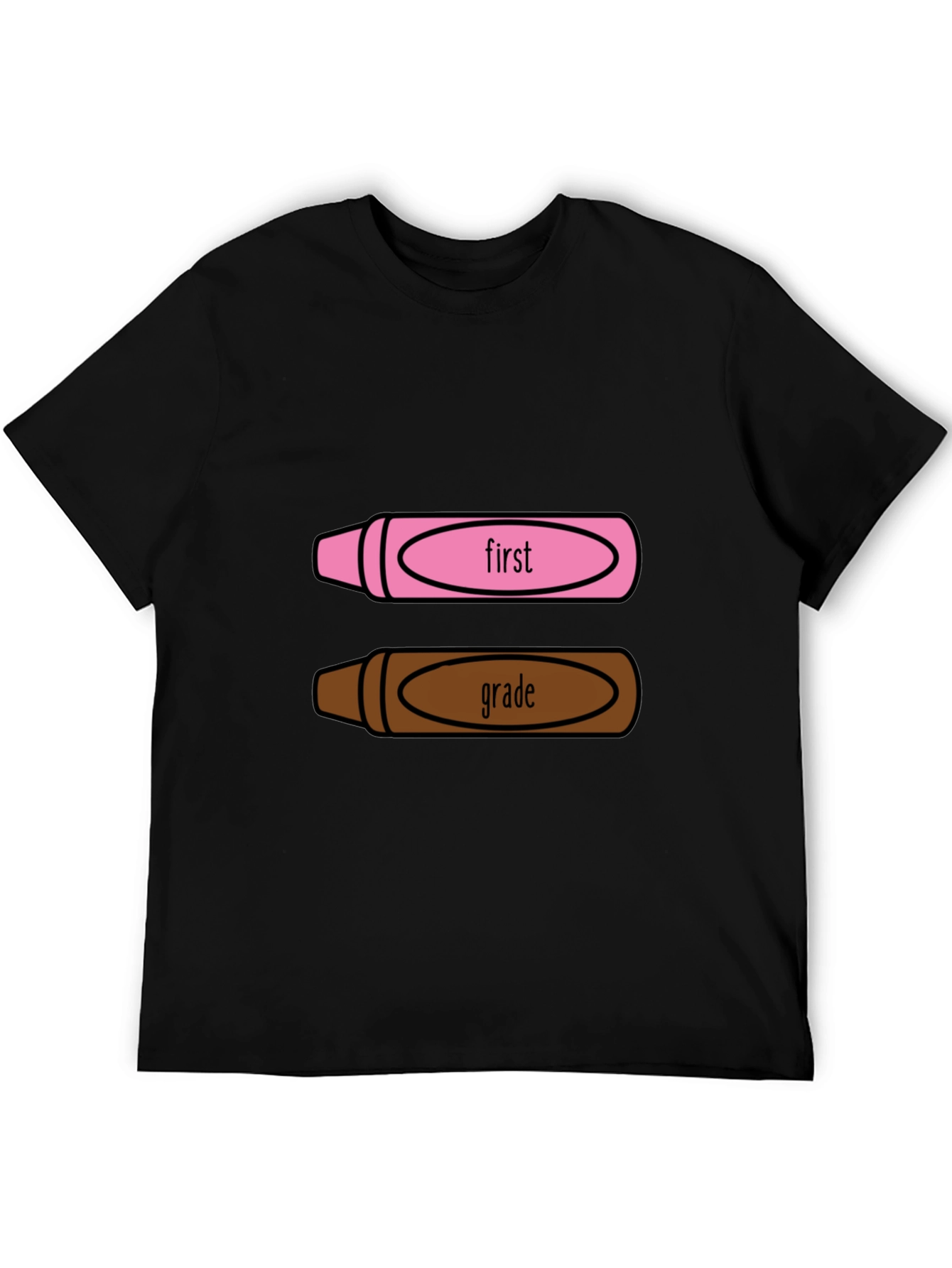 First Grade Crayon T-Shirt - Back to School