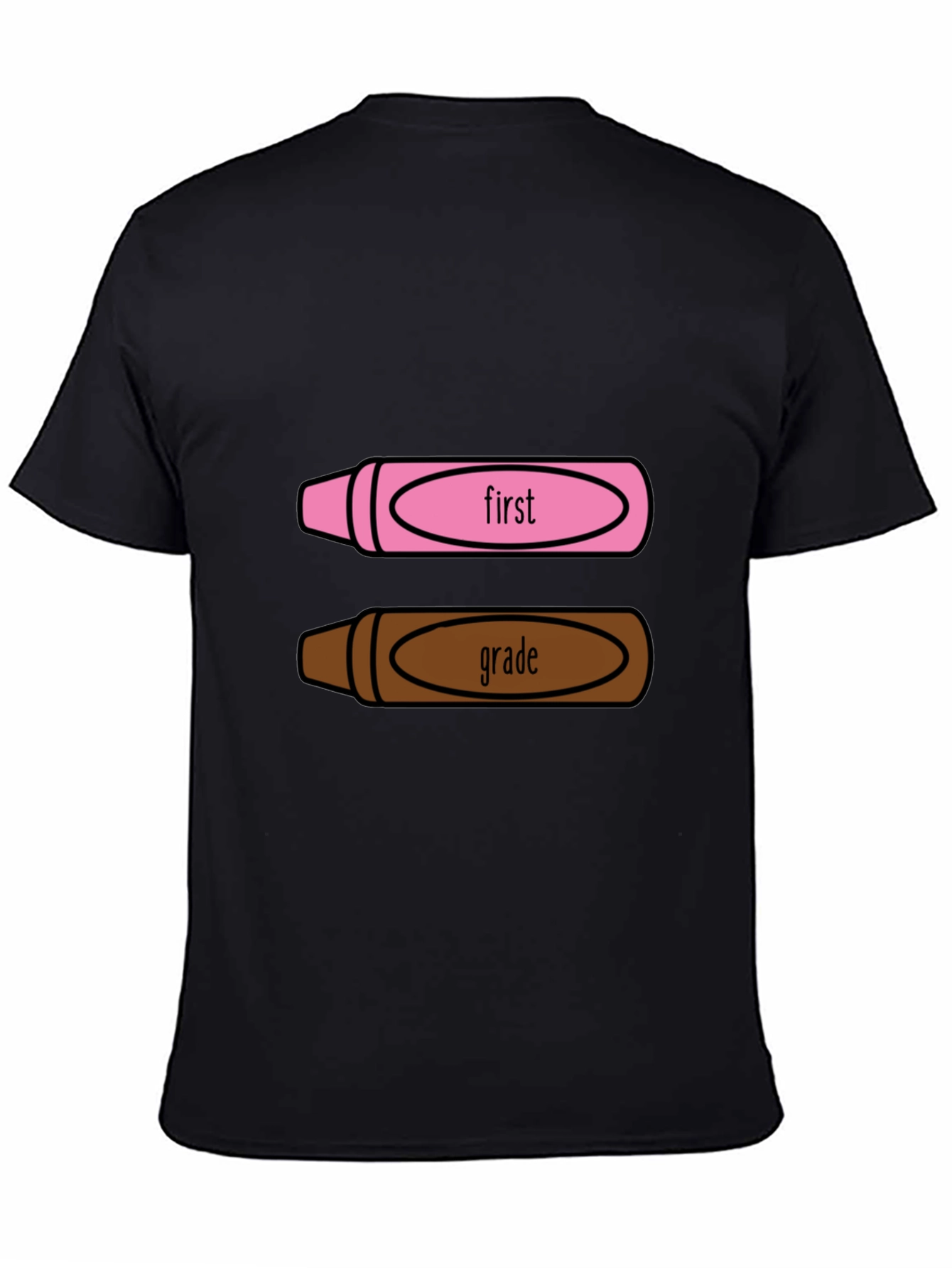 First Grade Crayon T-Shirt - Back to School