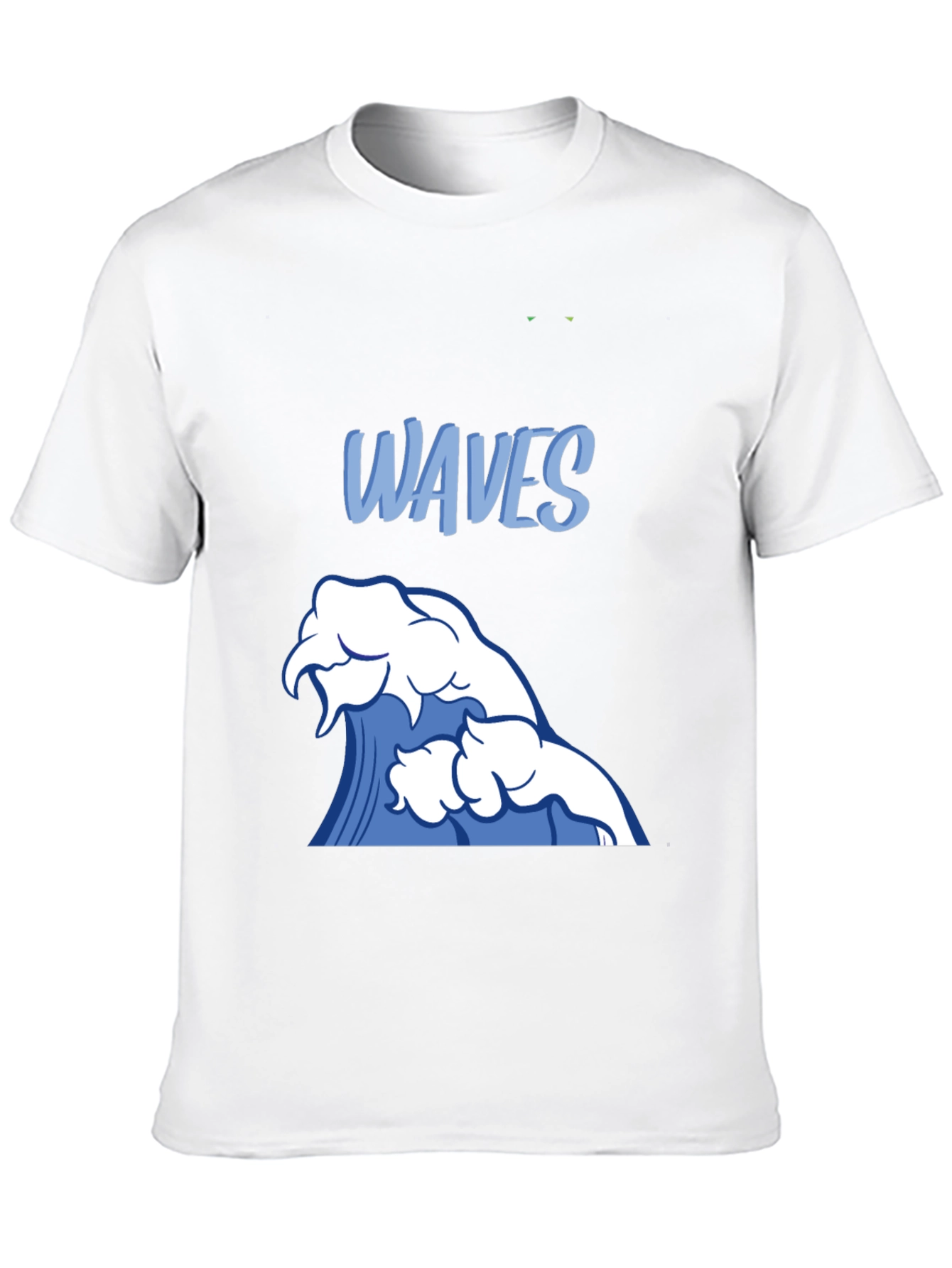 Waves Graphic Black T-Shirt - Surfer Style Tee