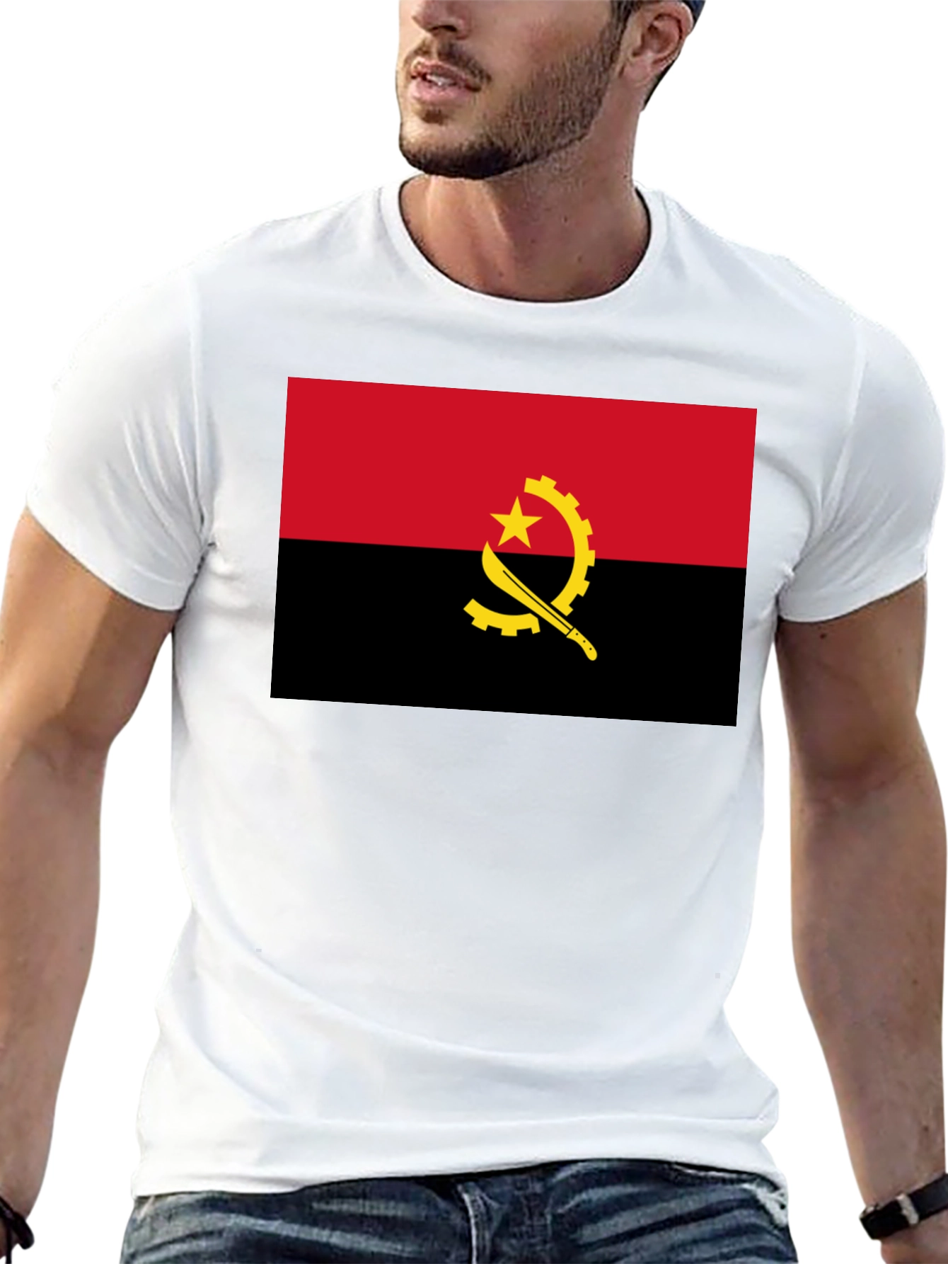 Angola Flag T-Shirt: National Pride Tee