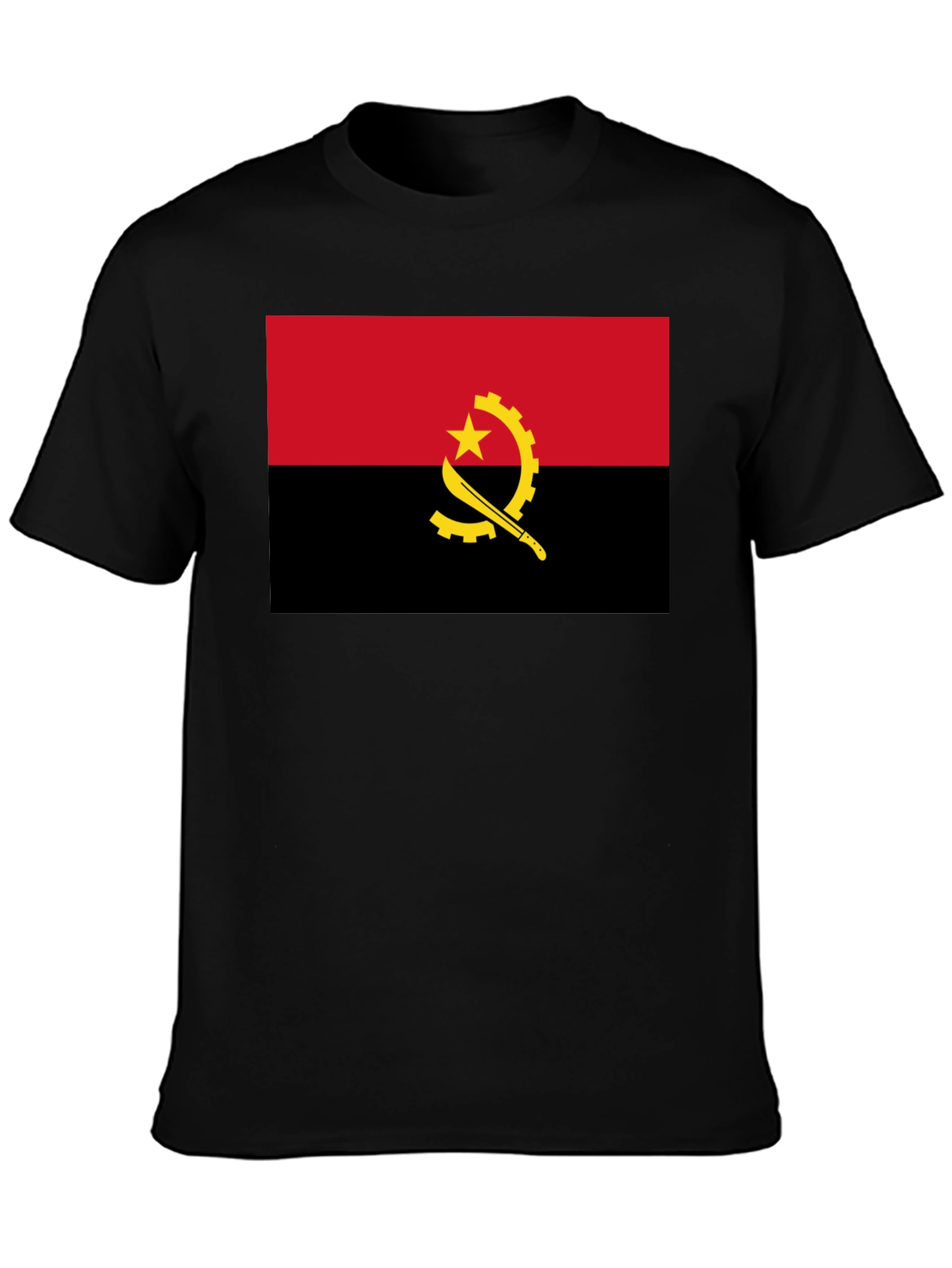 Angola Flag T-Shirt: National Pride Tee