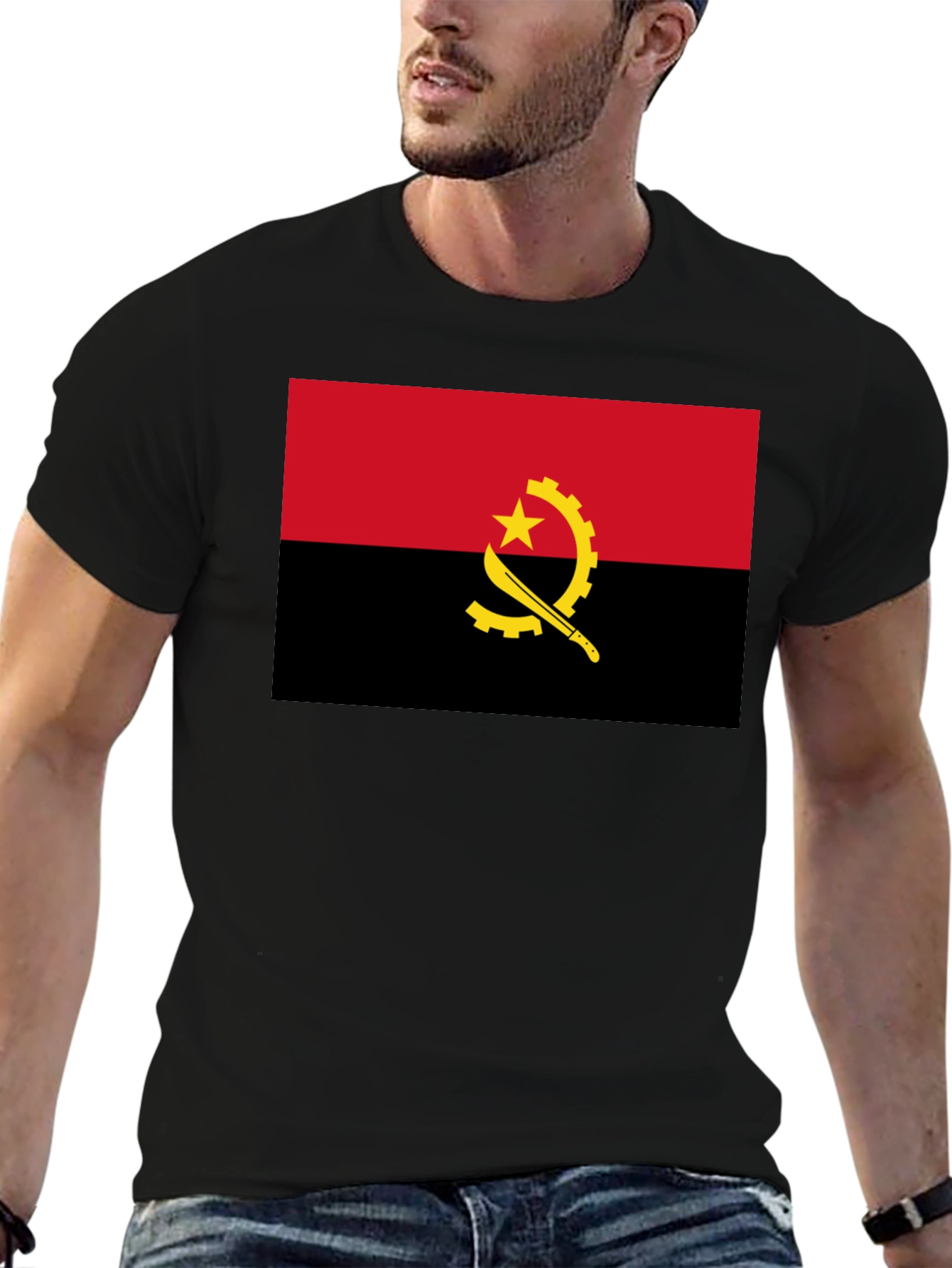 Angola Flag T-Shirt: National Pride Tee