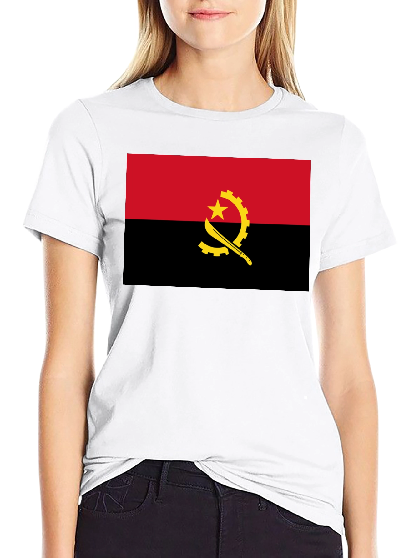 Angola Flag T-Shirt: National Pride Tee