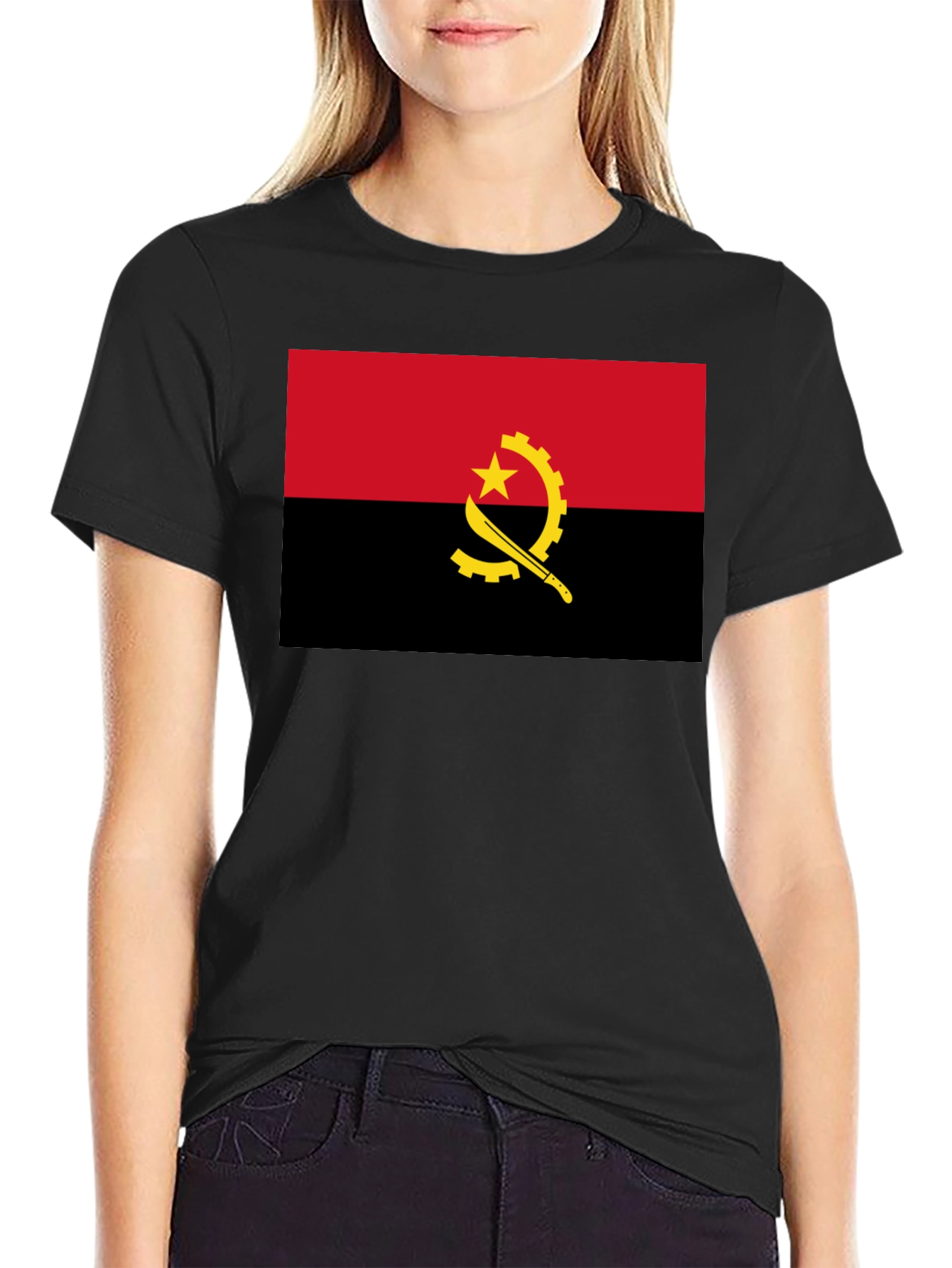 Angola Flag T-Shirt: National Pride Tee