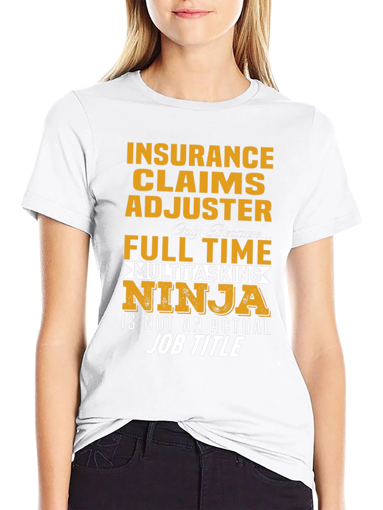 Insurance Adjuster Ninja T-Shirt