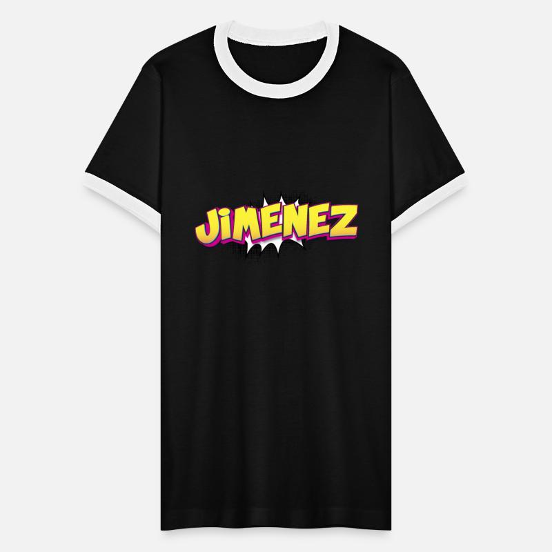 Jimenez Custom Name Comic Book Style Pop Art,