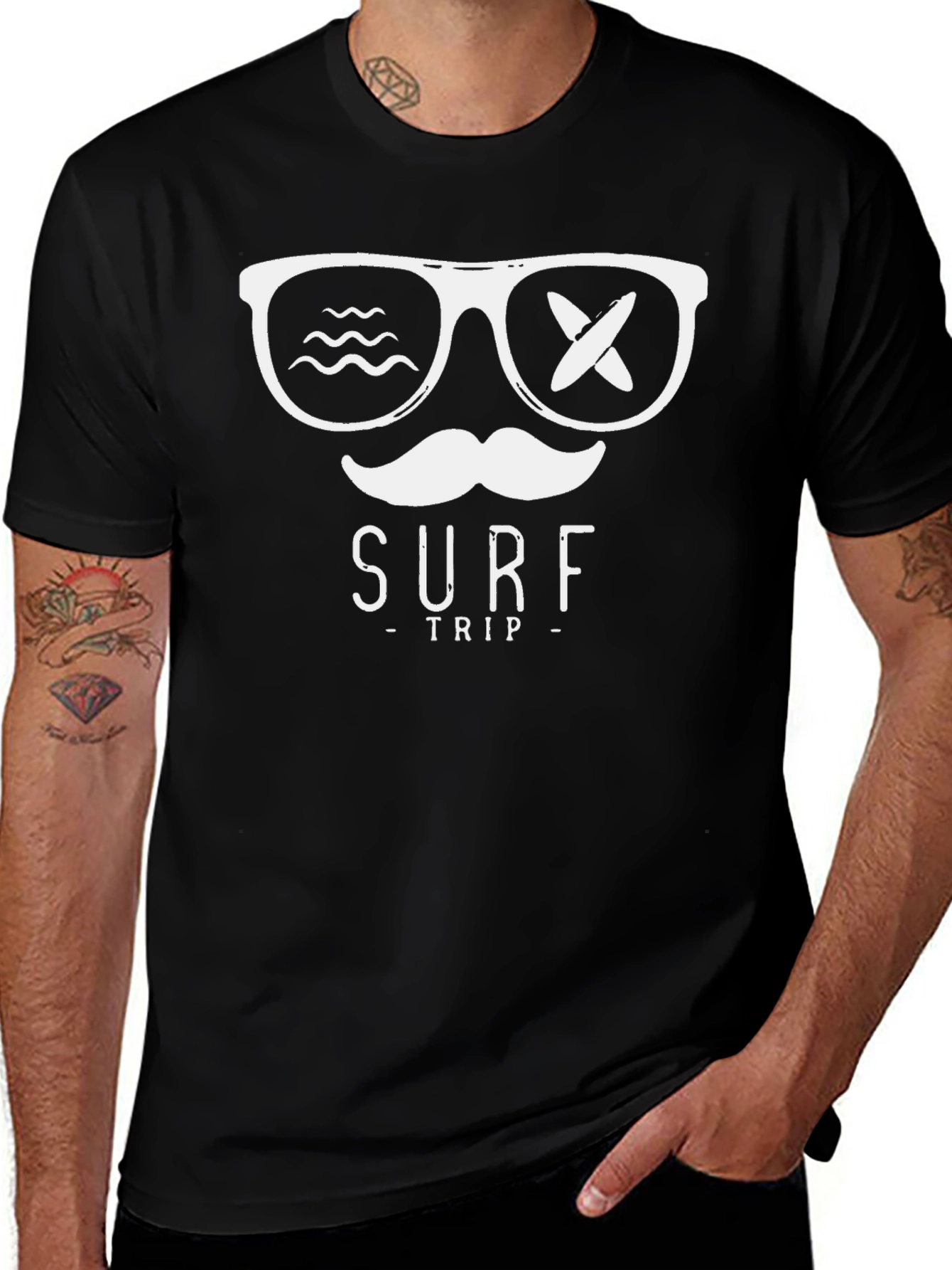 Surf Trip Graphic Tee - Cool Summer Vibes