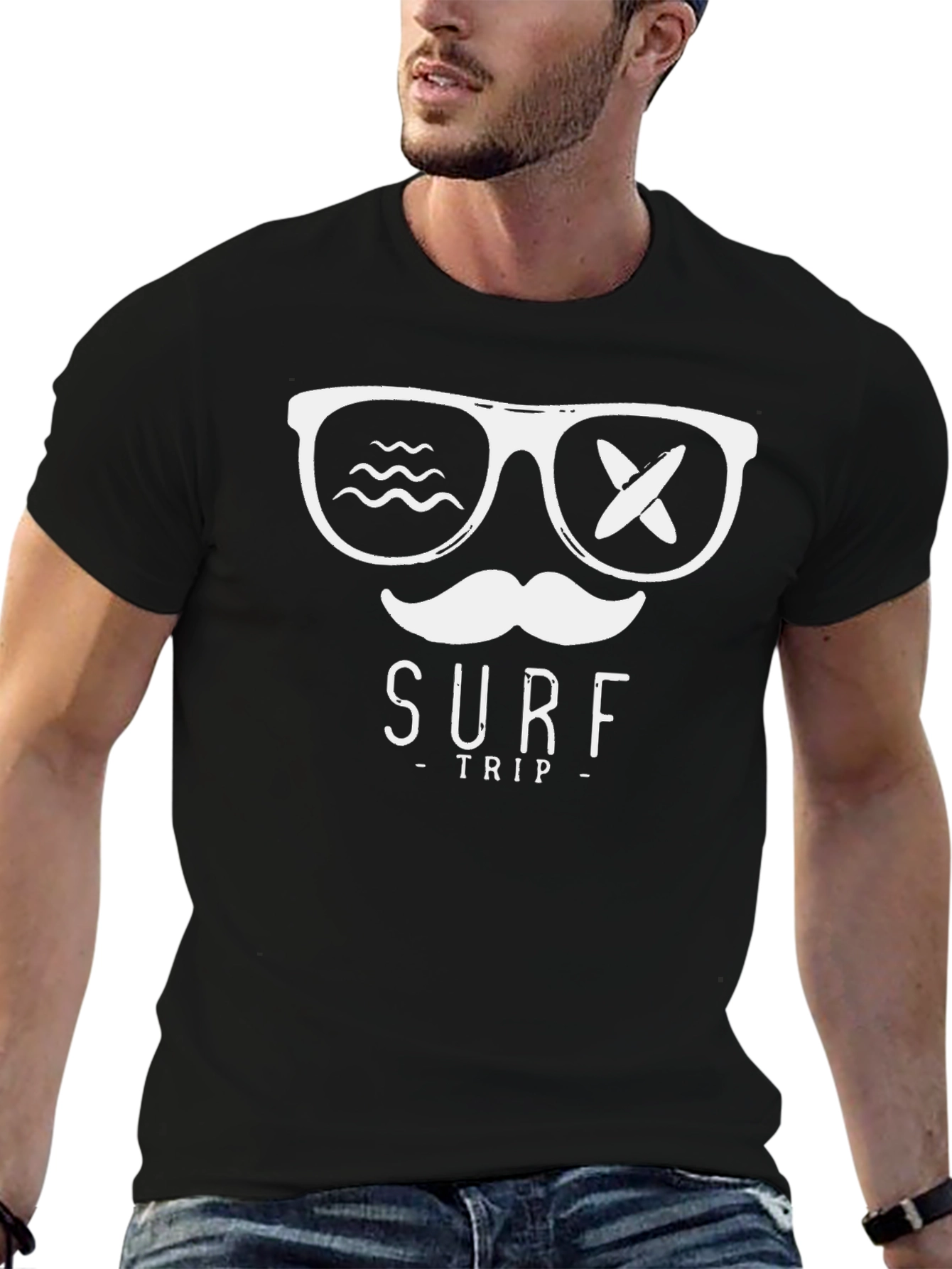 Surf Trip Graphic Tee - Cool Summer Vibes