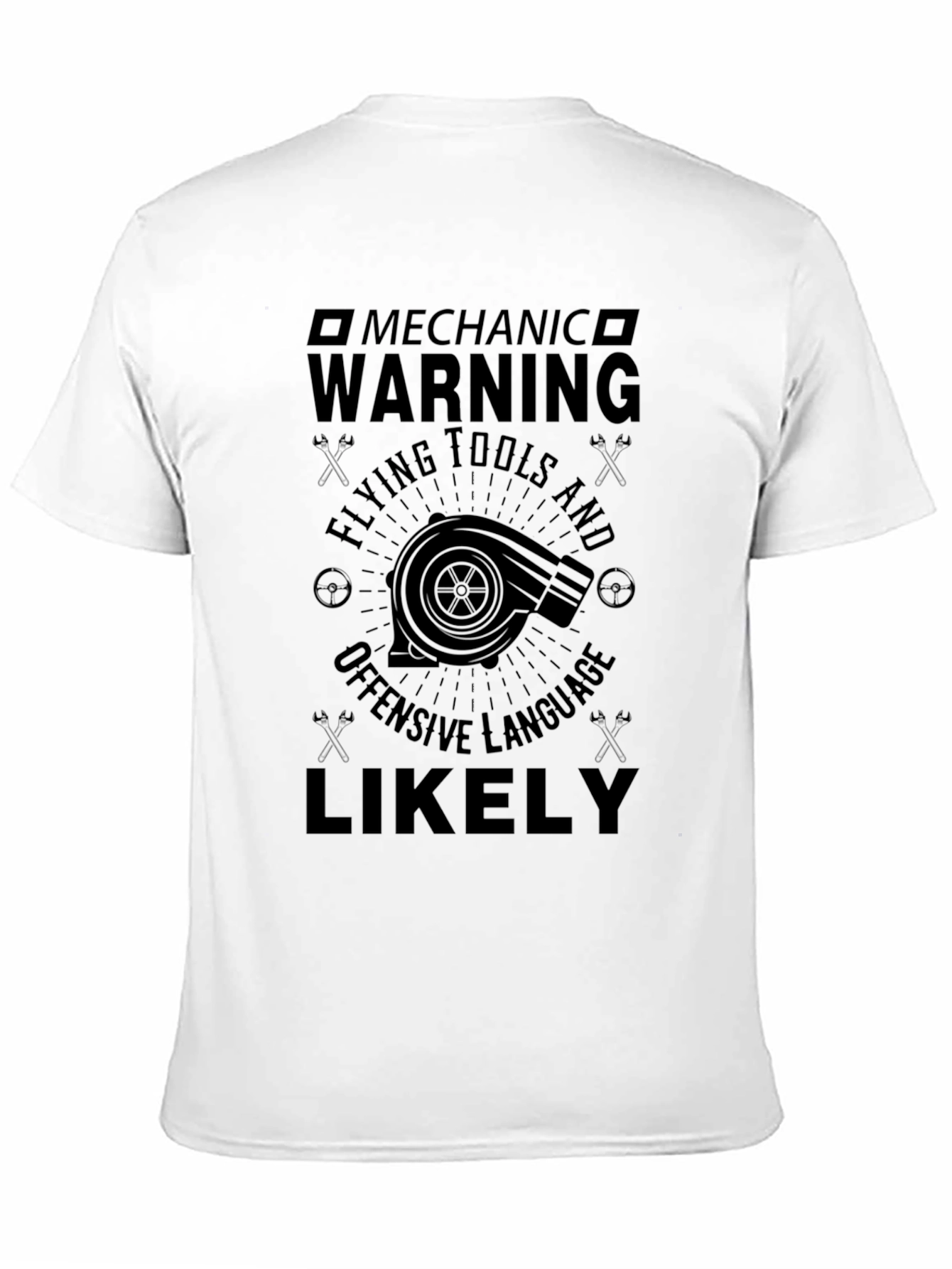 Mechanic Warning Funny T-Shirt