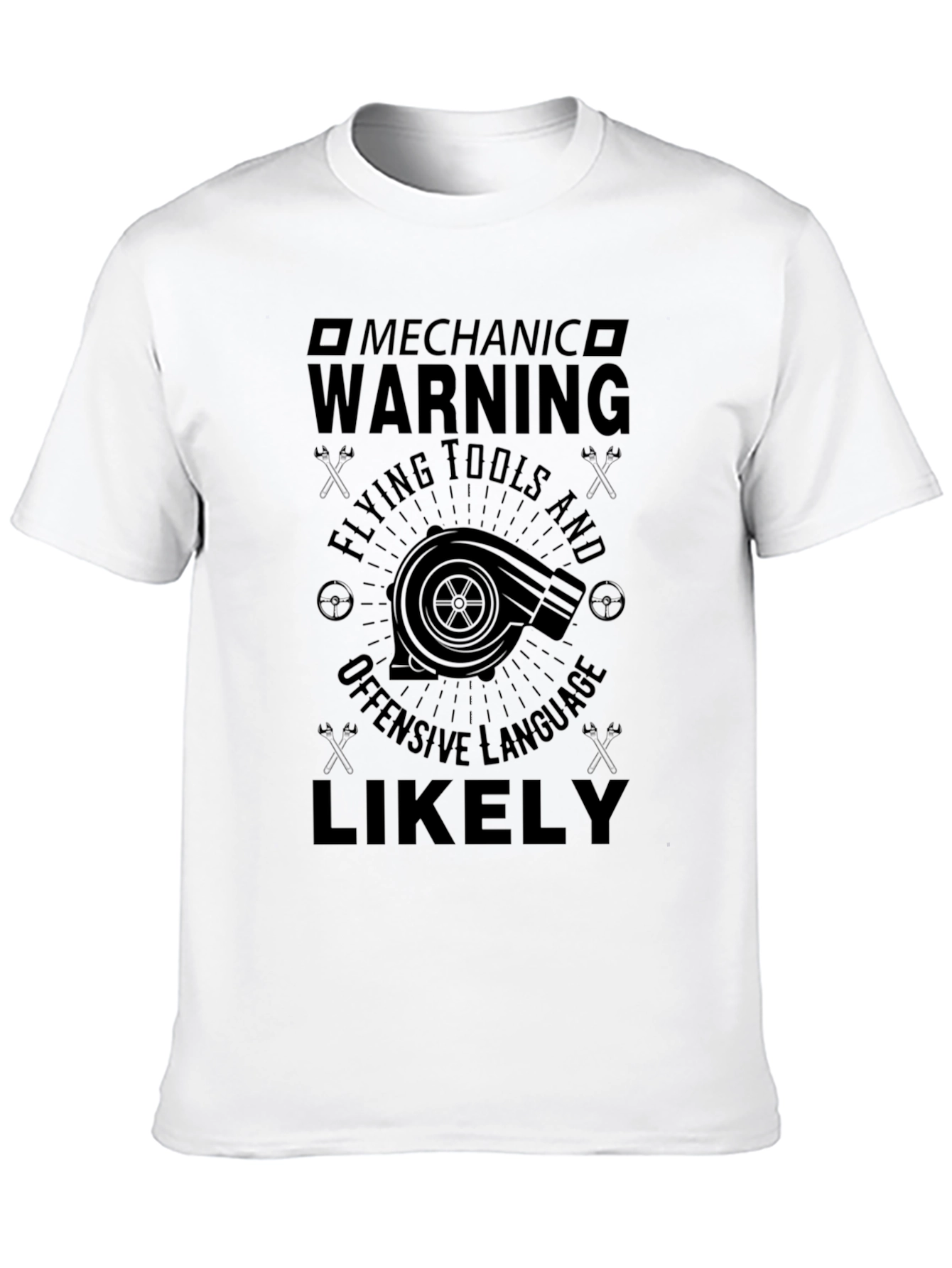 Mechanic Warning Funny T-Shirt