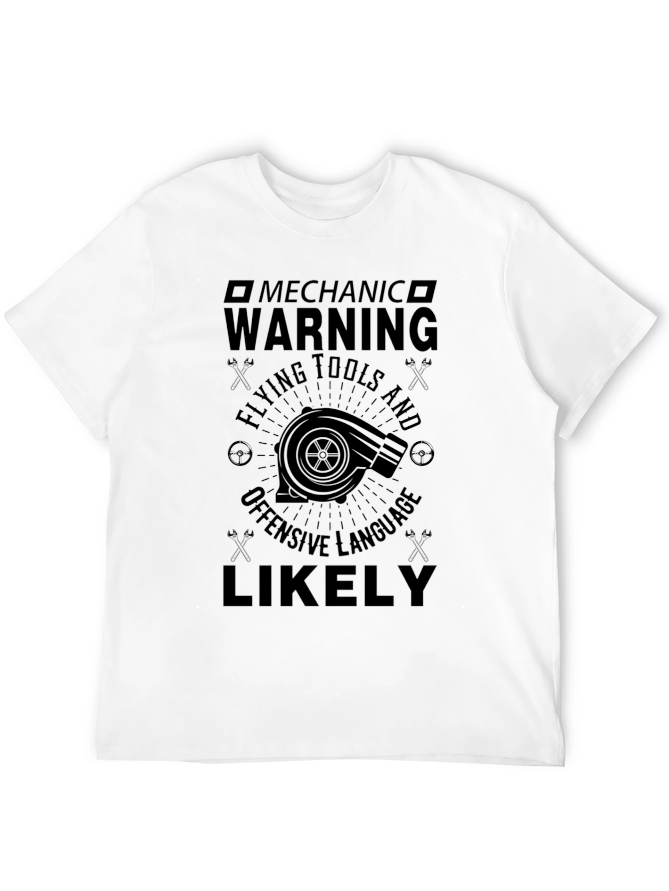 Mechanic Warning Funny T-Shirt