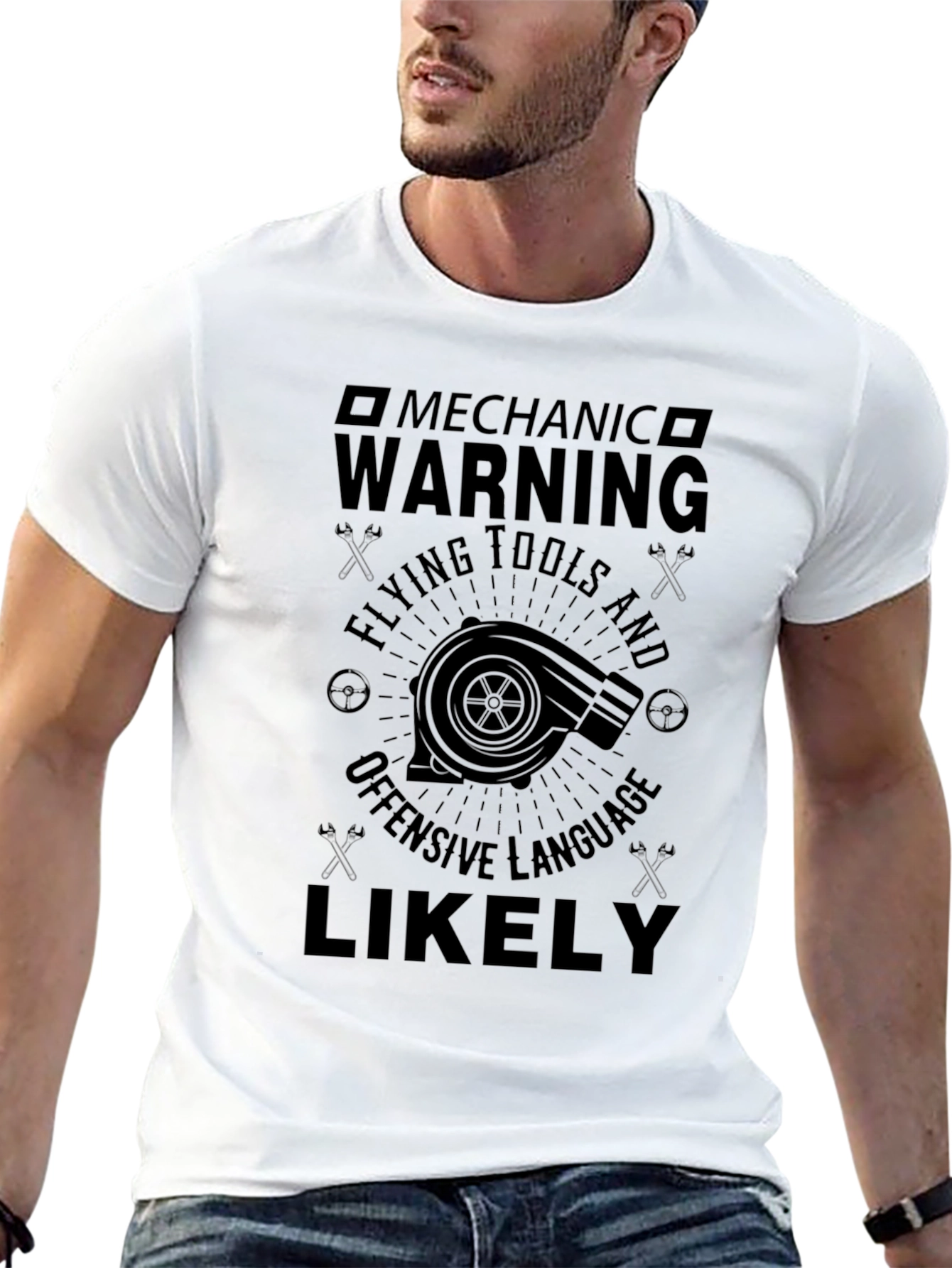 Mechanic Warning Funny T-Shirt