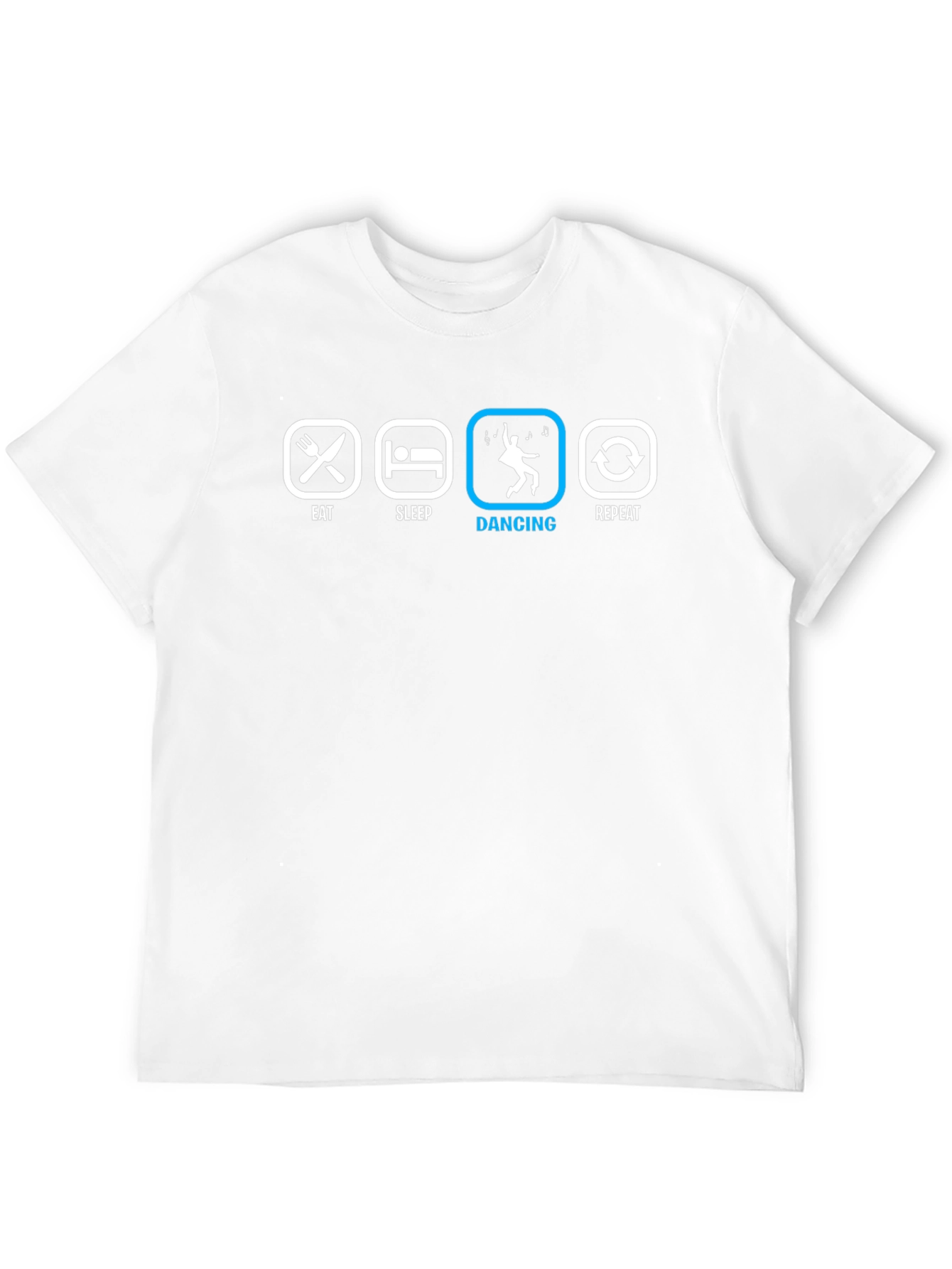 Eat Sleep Dancing Repeat Black T-Shirt