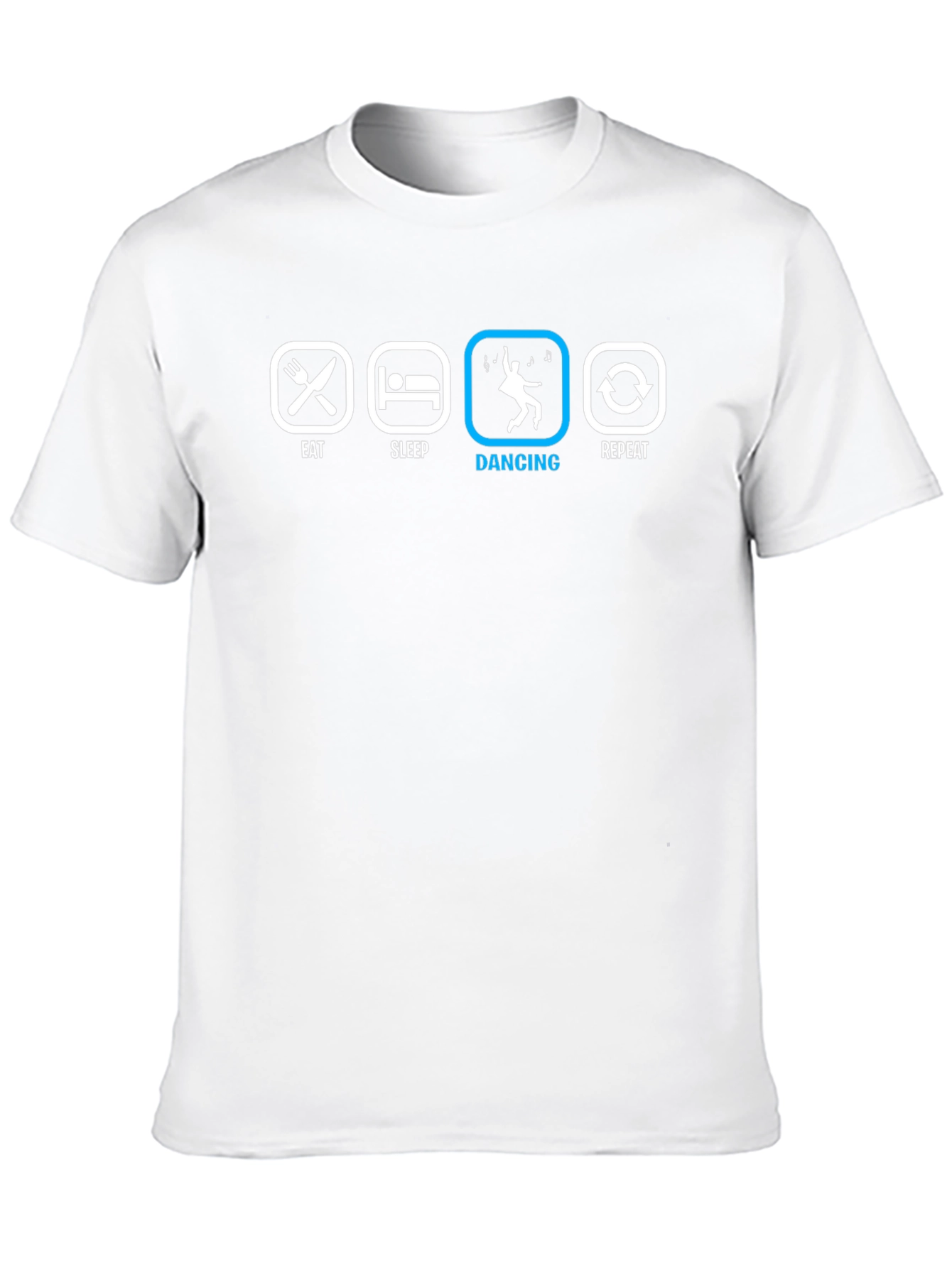 Eat Sleep Dancing Repeat Black T-Shirt