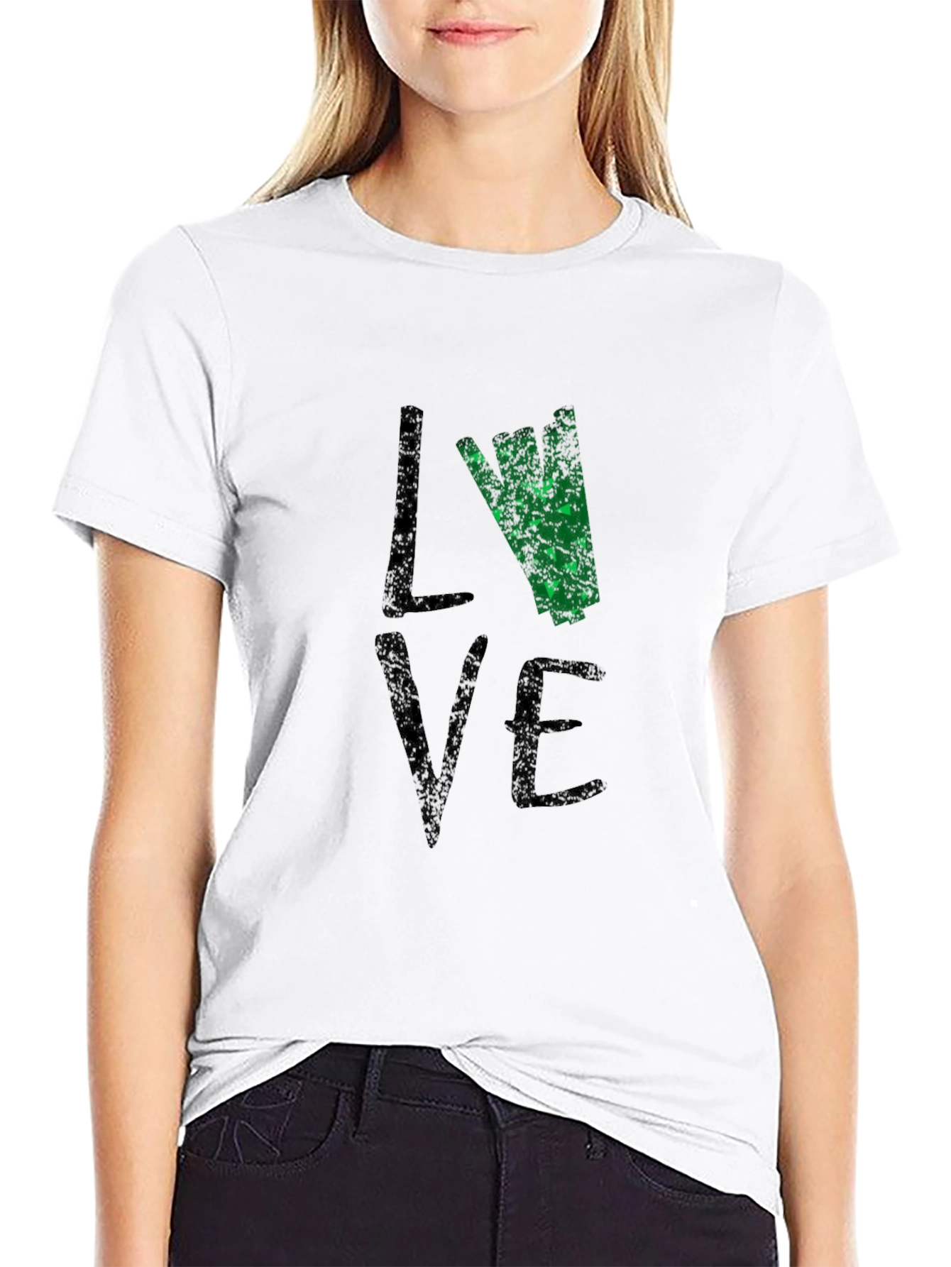 Love Vermont Graphic Tee - Black