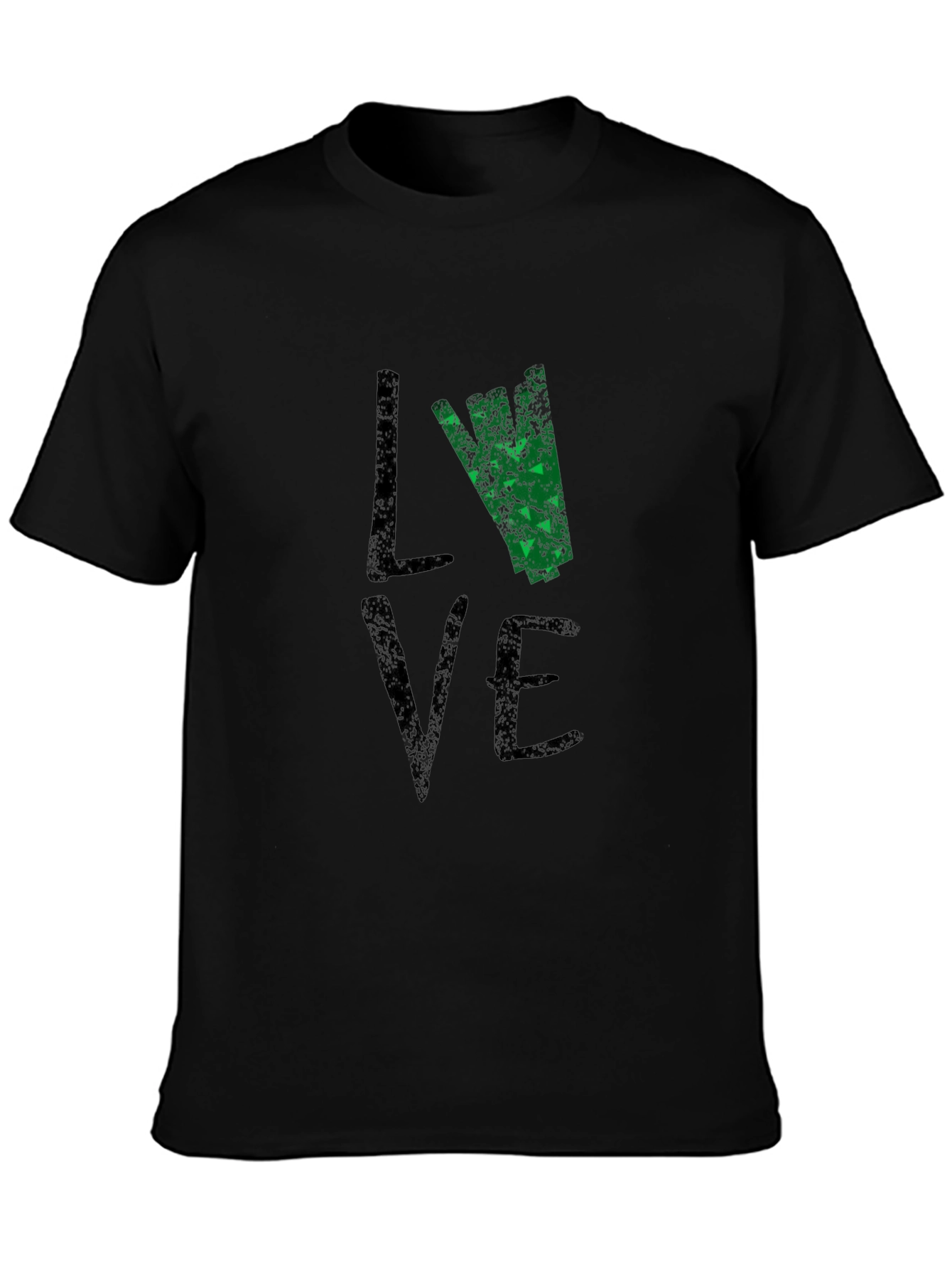 Love Vermont Graphic Tee - Black