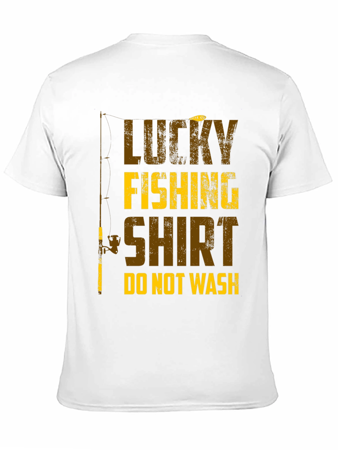 Lucky Fishing Shirt - Novelty Fisherman Gift