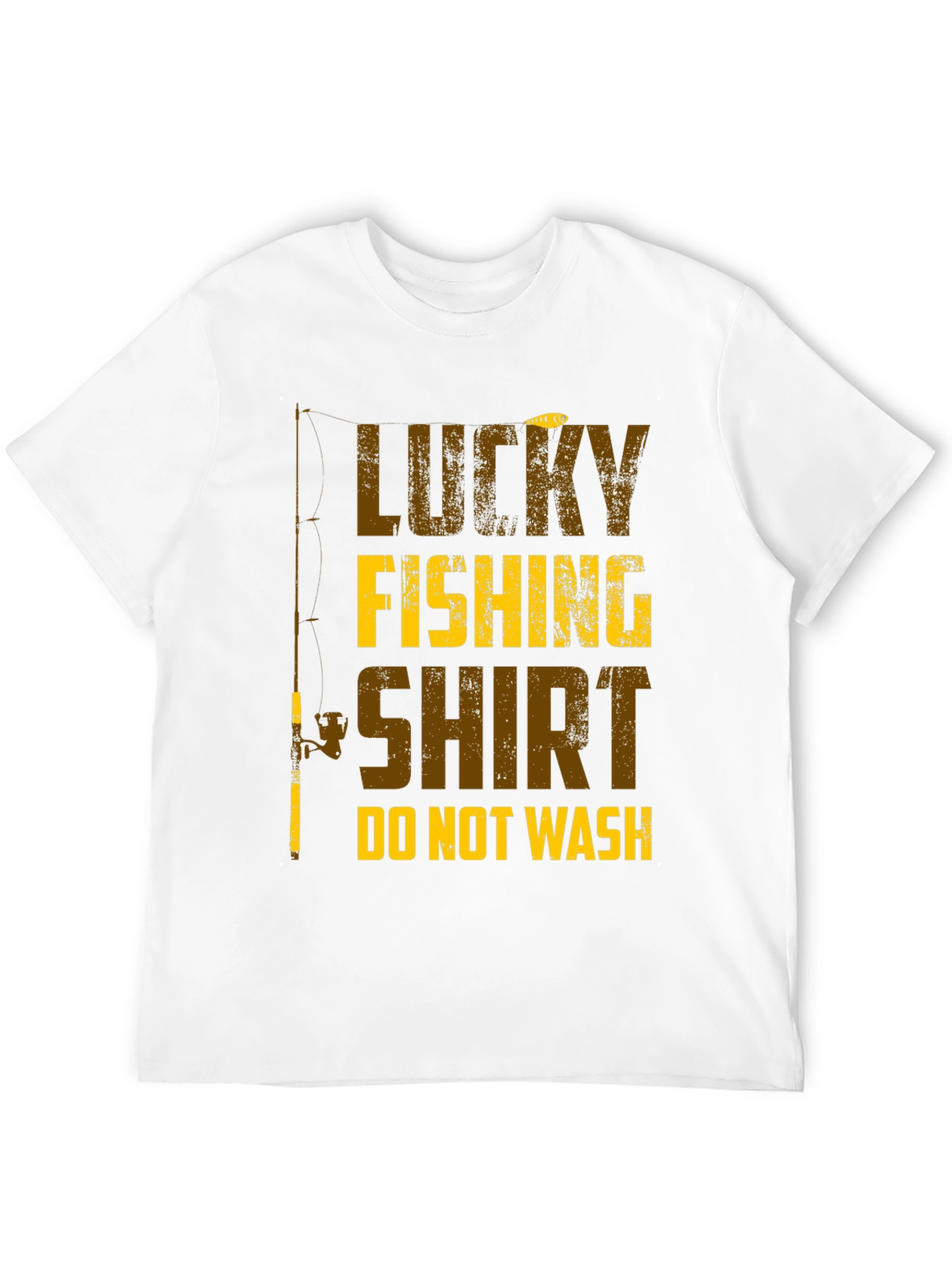 Lucky Fishing Shirt - Novelty Fisherman Gift