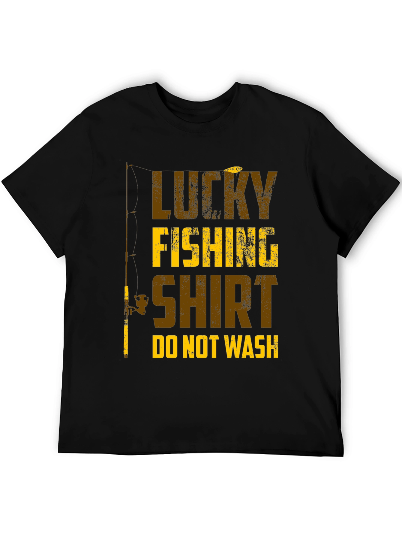 Lucky Fishing Shirt - Novelty Fisherman Gift