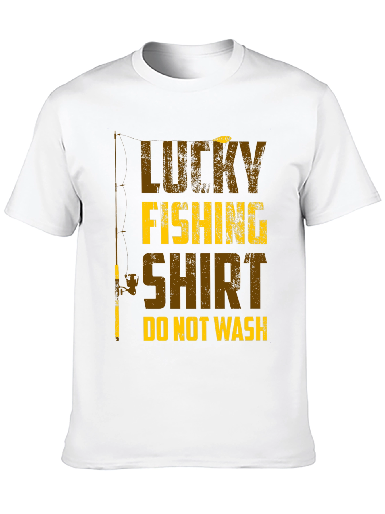 Lucky Fishing Shirt - Novelty Fisherman Gift