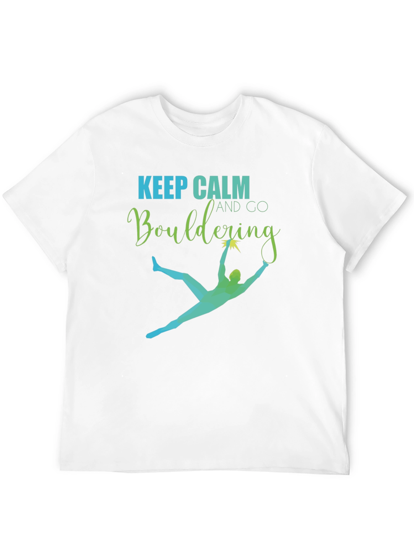 Keep Calm and Go Bouldering Graphic Tee
