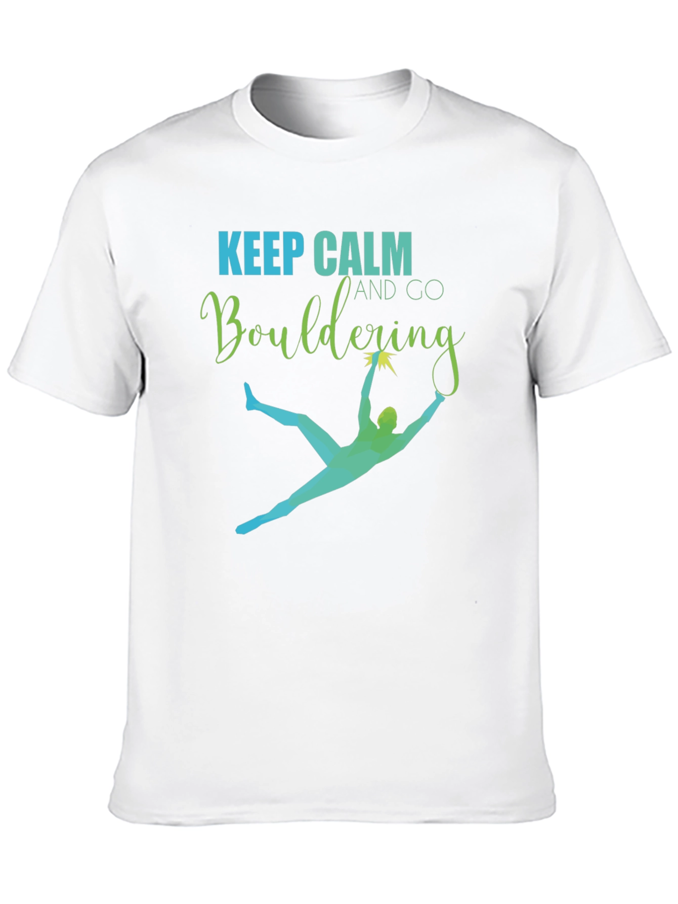 Keep Calm and Go Bouldering Graphic Tee