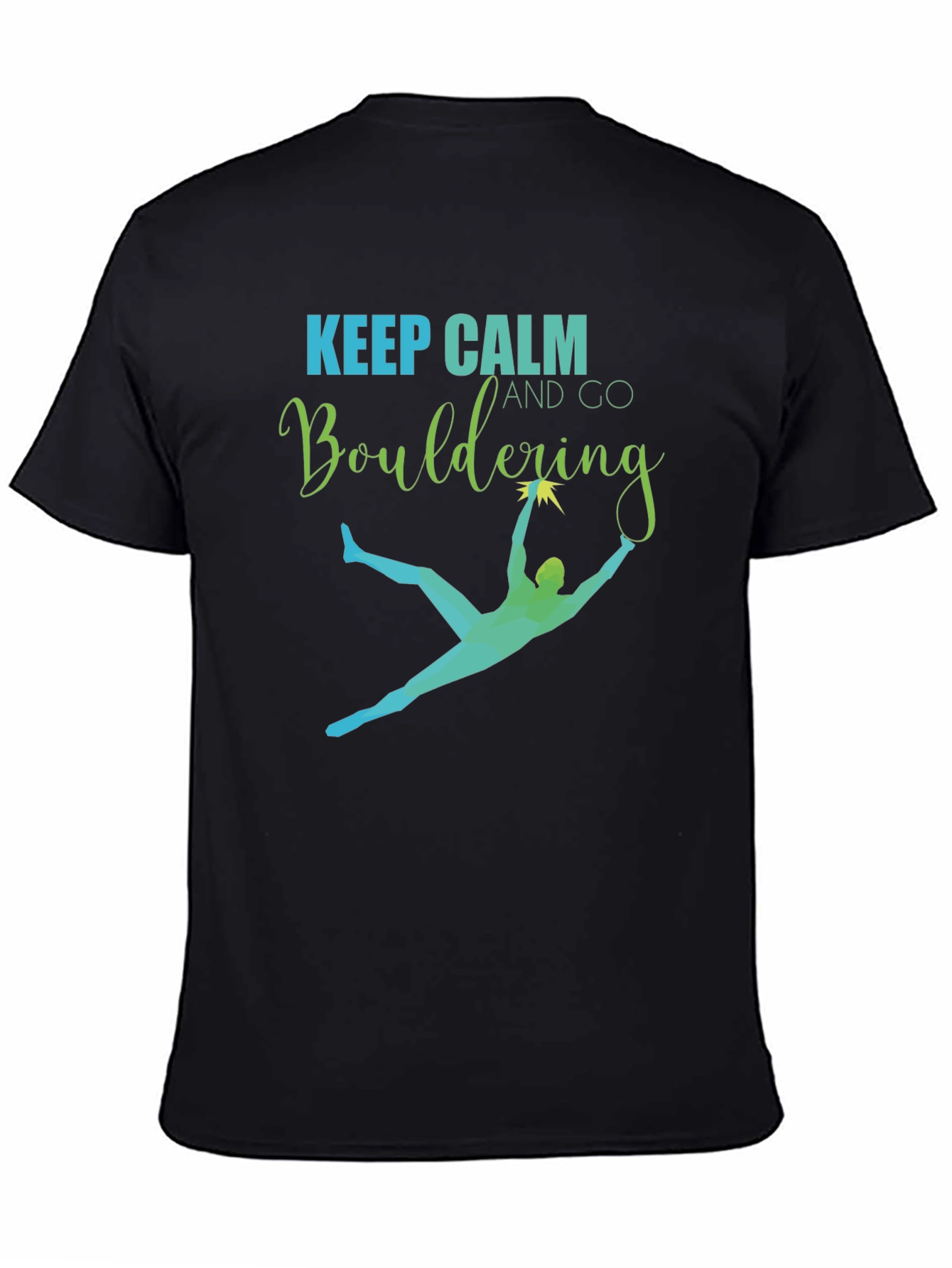 Keep Calm and Go Bouldering Graphic Tee