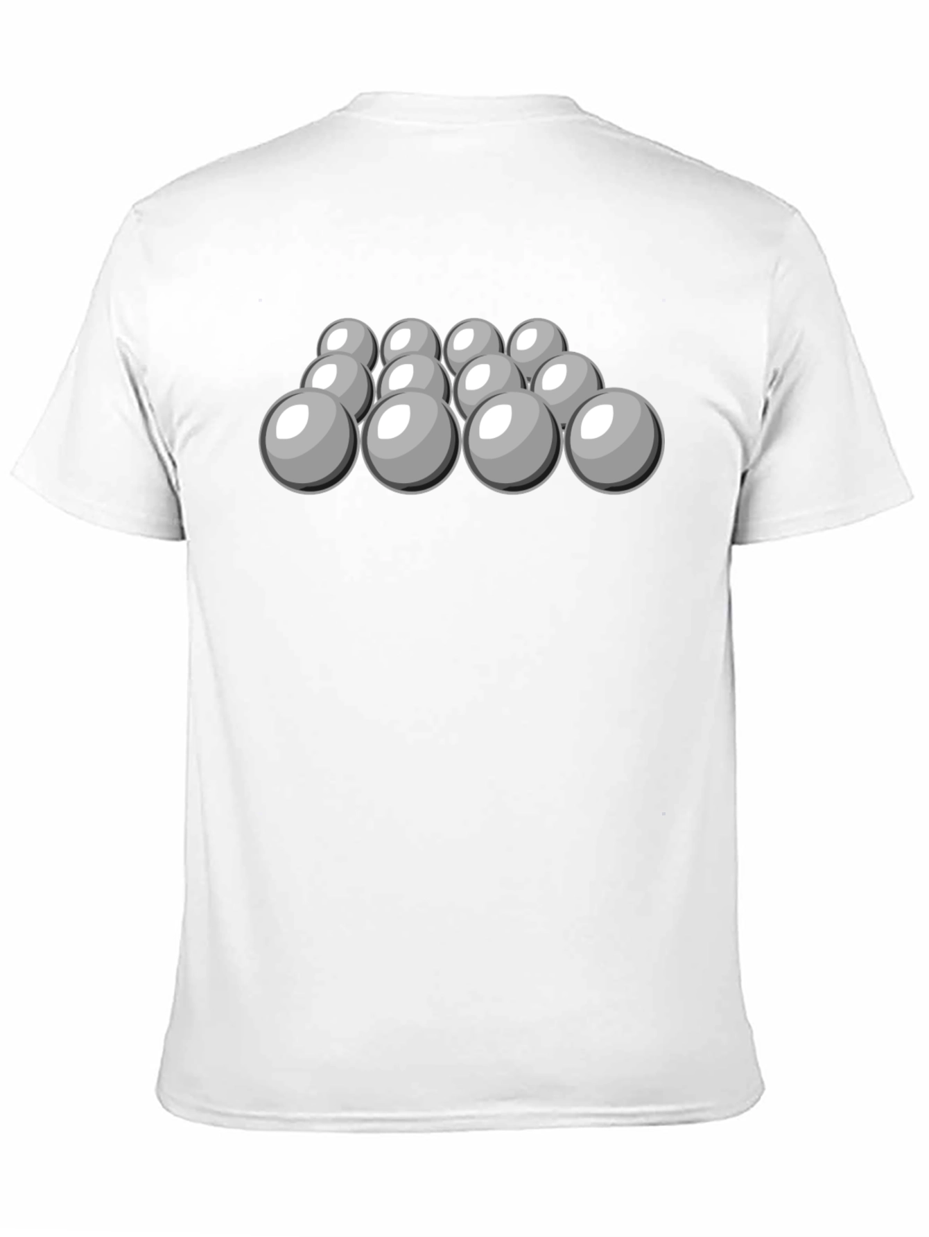 Cool Spheres Graphic Tee - Black Cotton T-Shirt