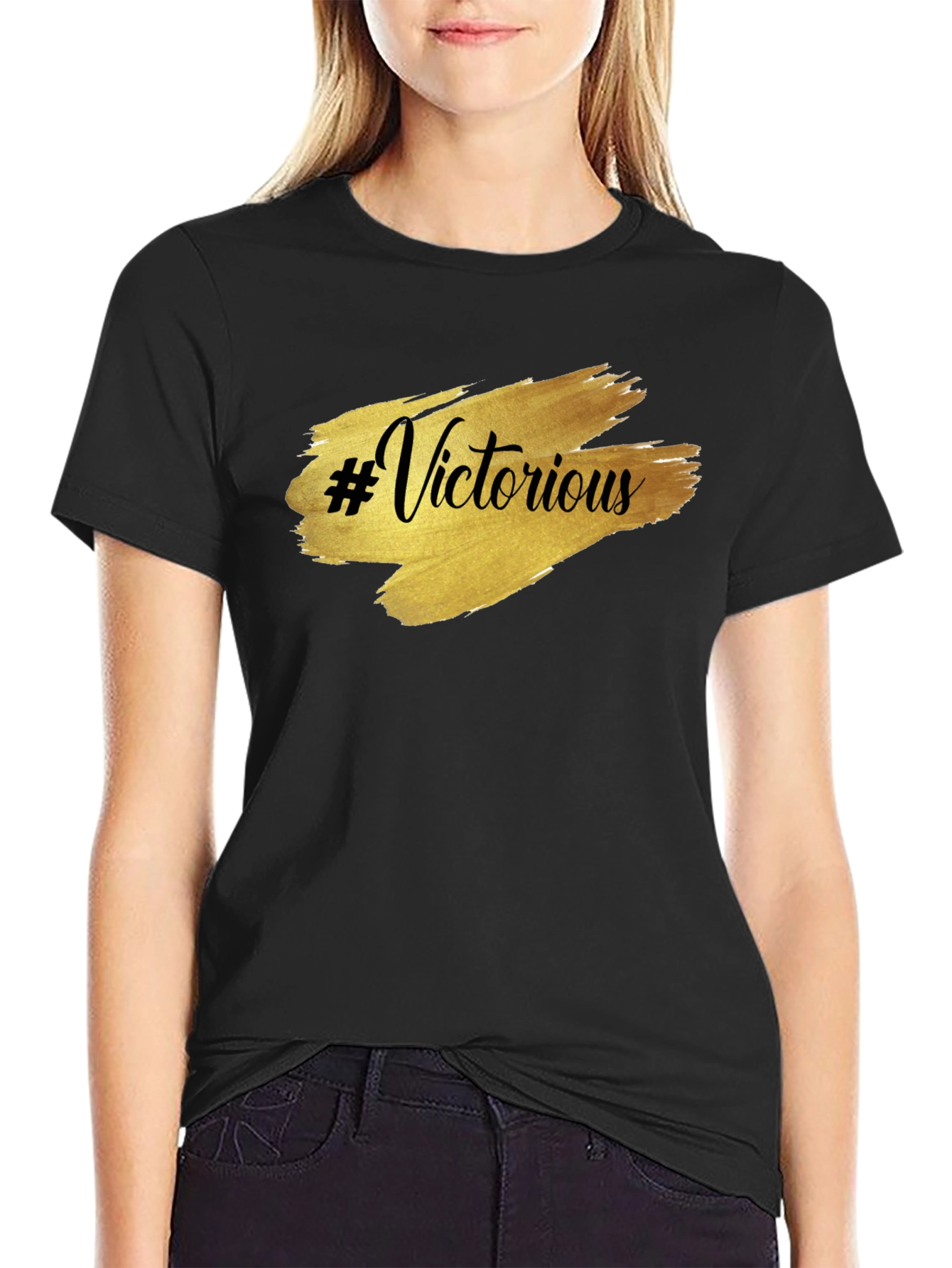 Victorious Gold Brush T-Shirt