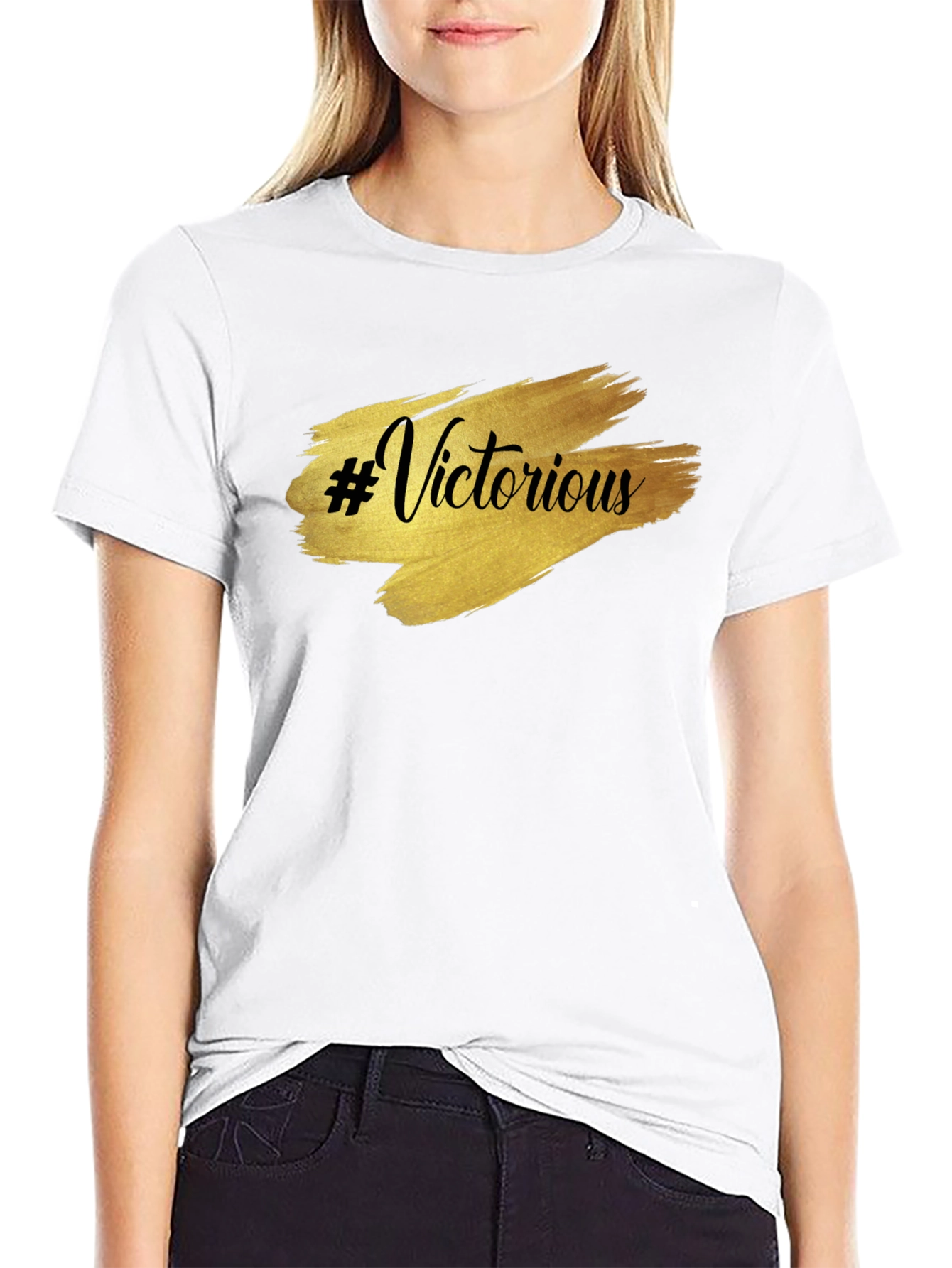 Victorious Gold Brush T-Shirt