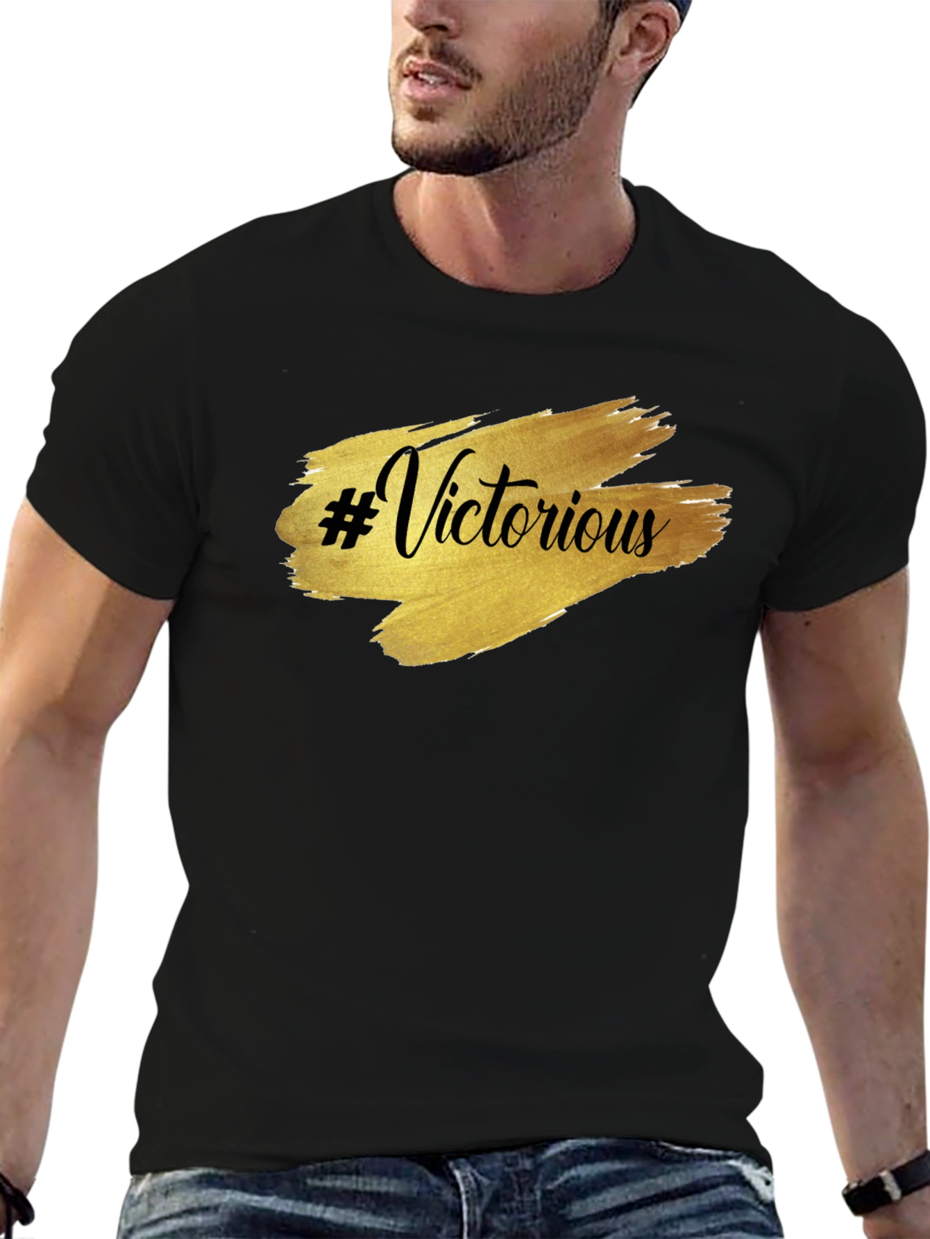 Victorious Gold Brush T-Shirt