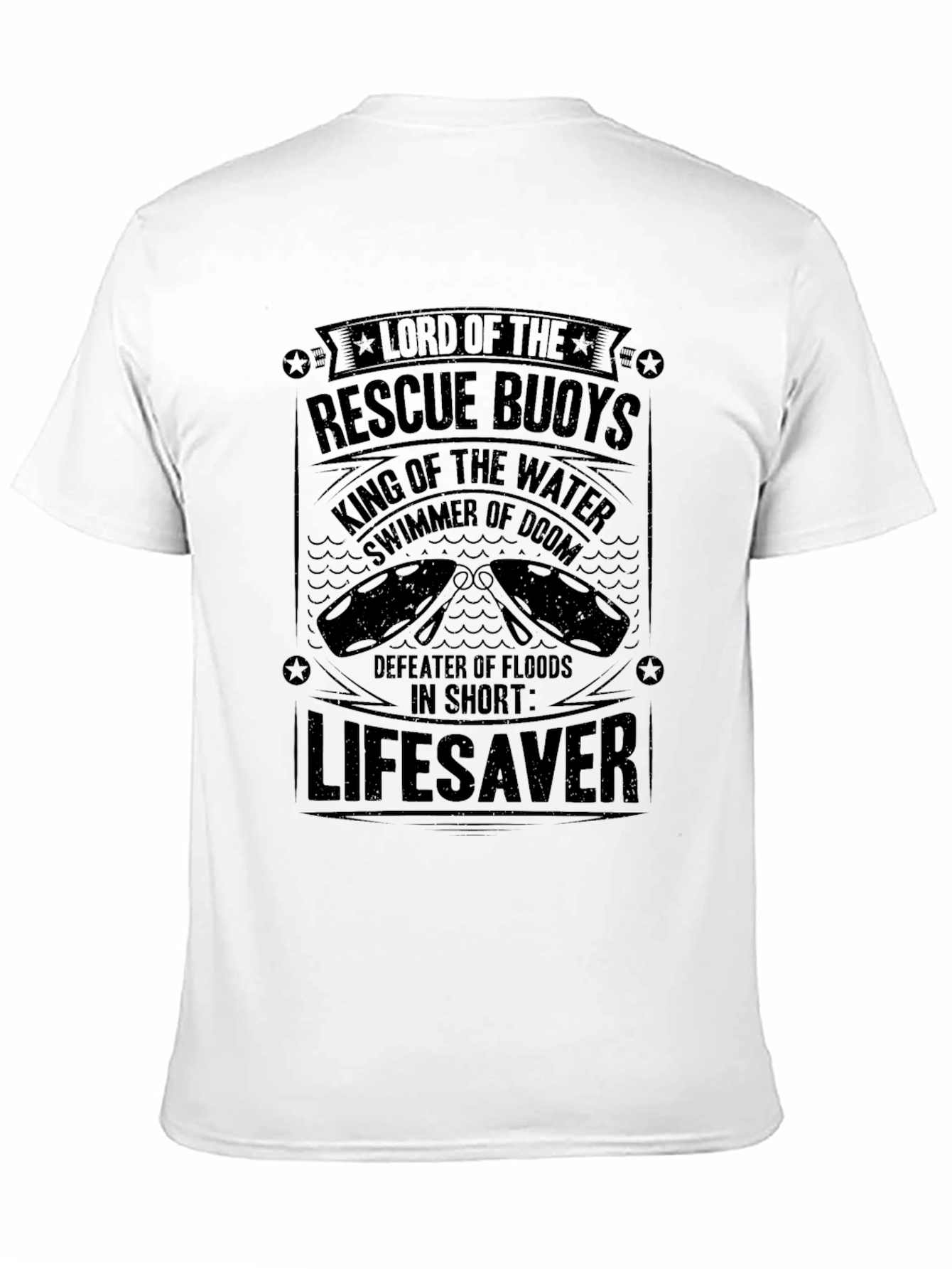 Lifesaver Rescue Buoys Graphic T-Shirt