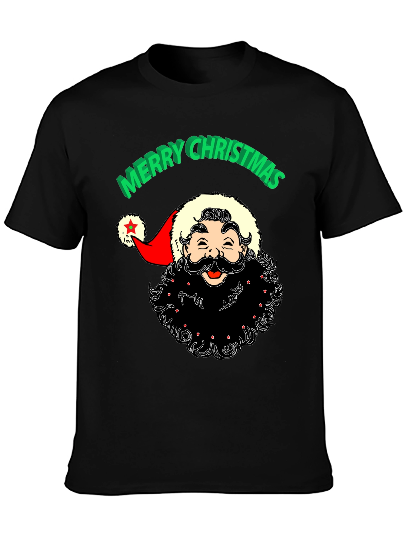 Merry Christmas Santa Graphic Tee