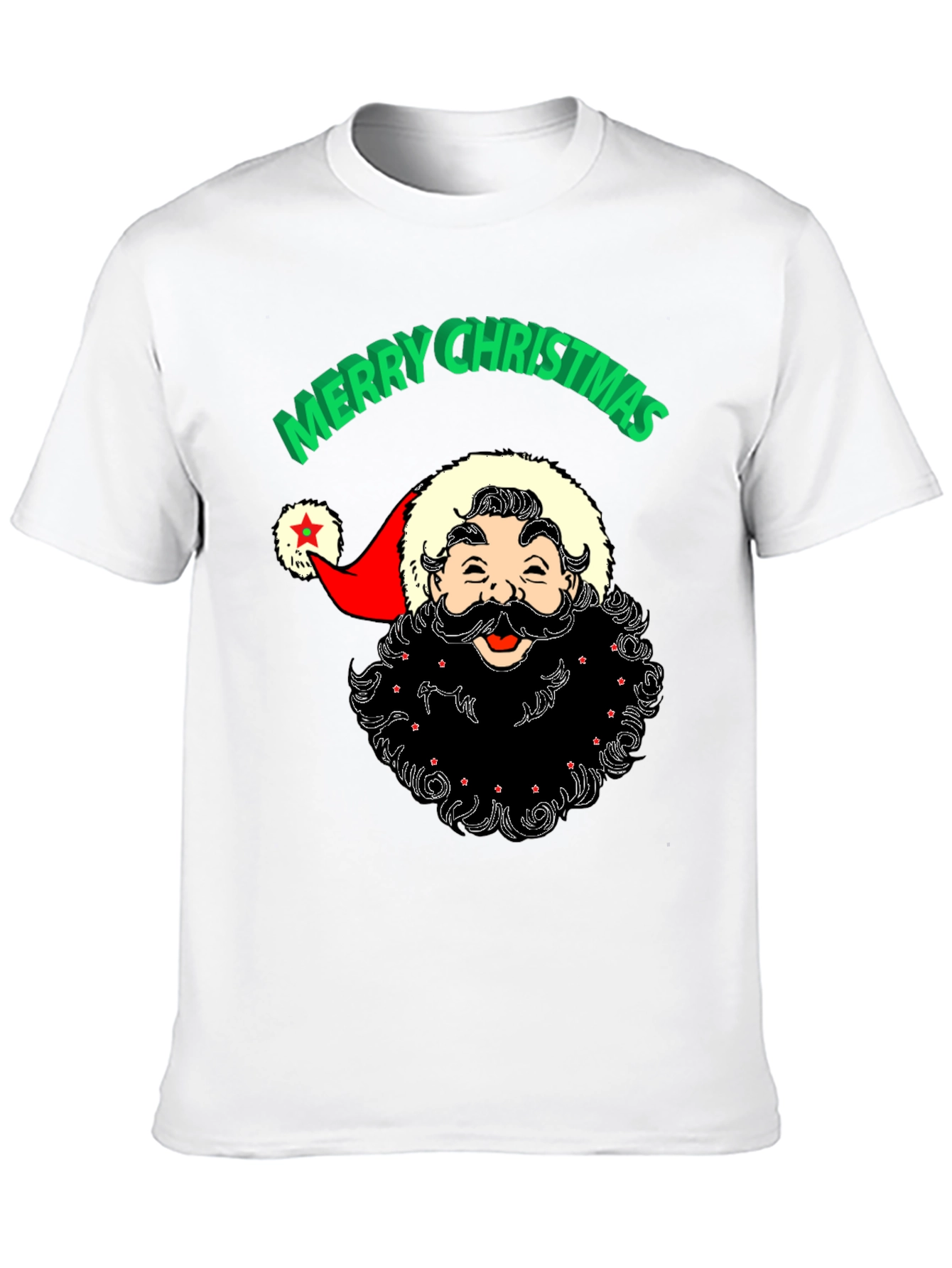 Merry Christmas Santa Graphic Tee