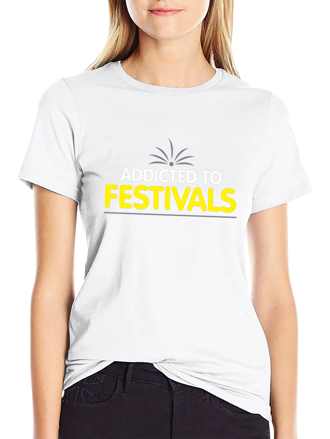 Addicted to Festivals Graphic T-Shirt