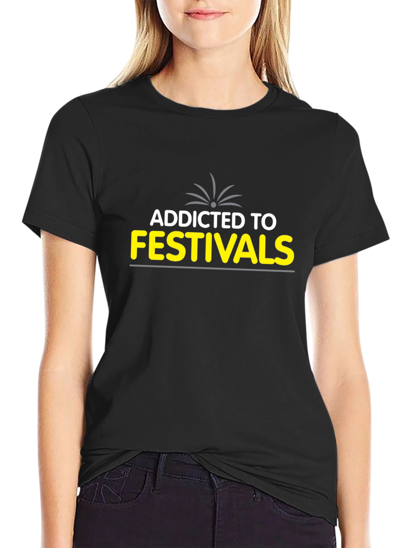 Addicted to Festivals Graphic T-Shirt