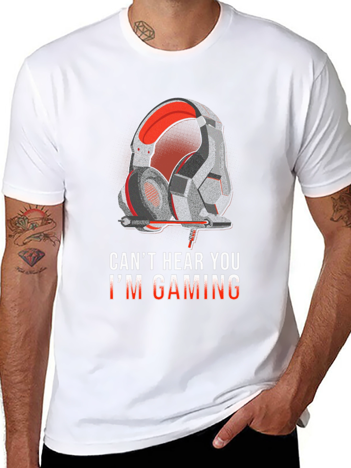Cant Hear You Im Gaming T-Shirt