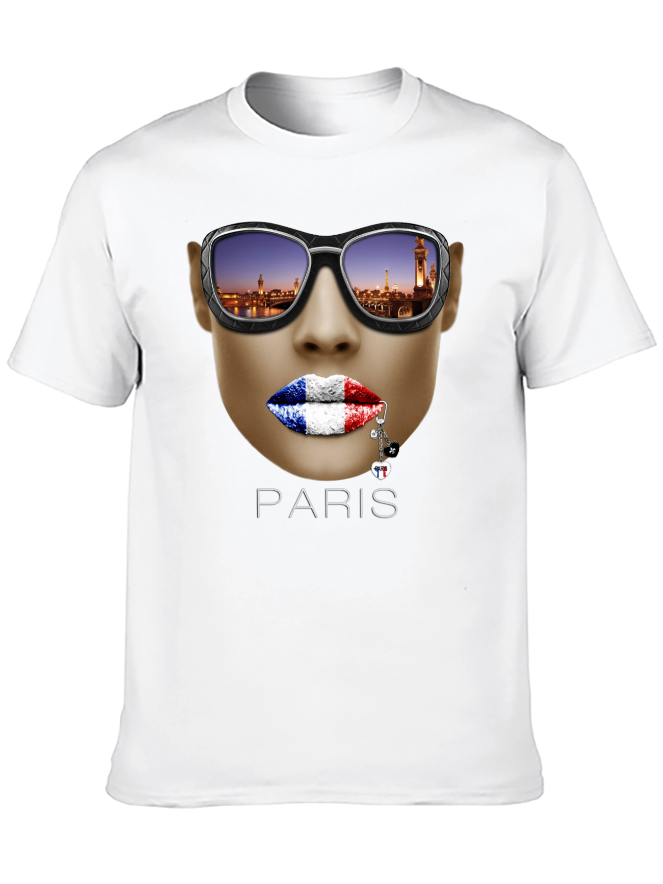 Paris Graphic T-Shirt - Unique Artistic Design