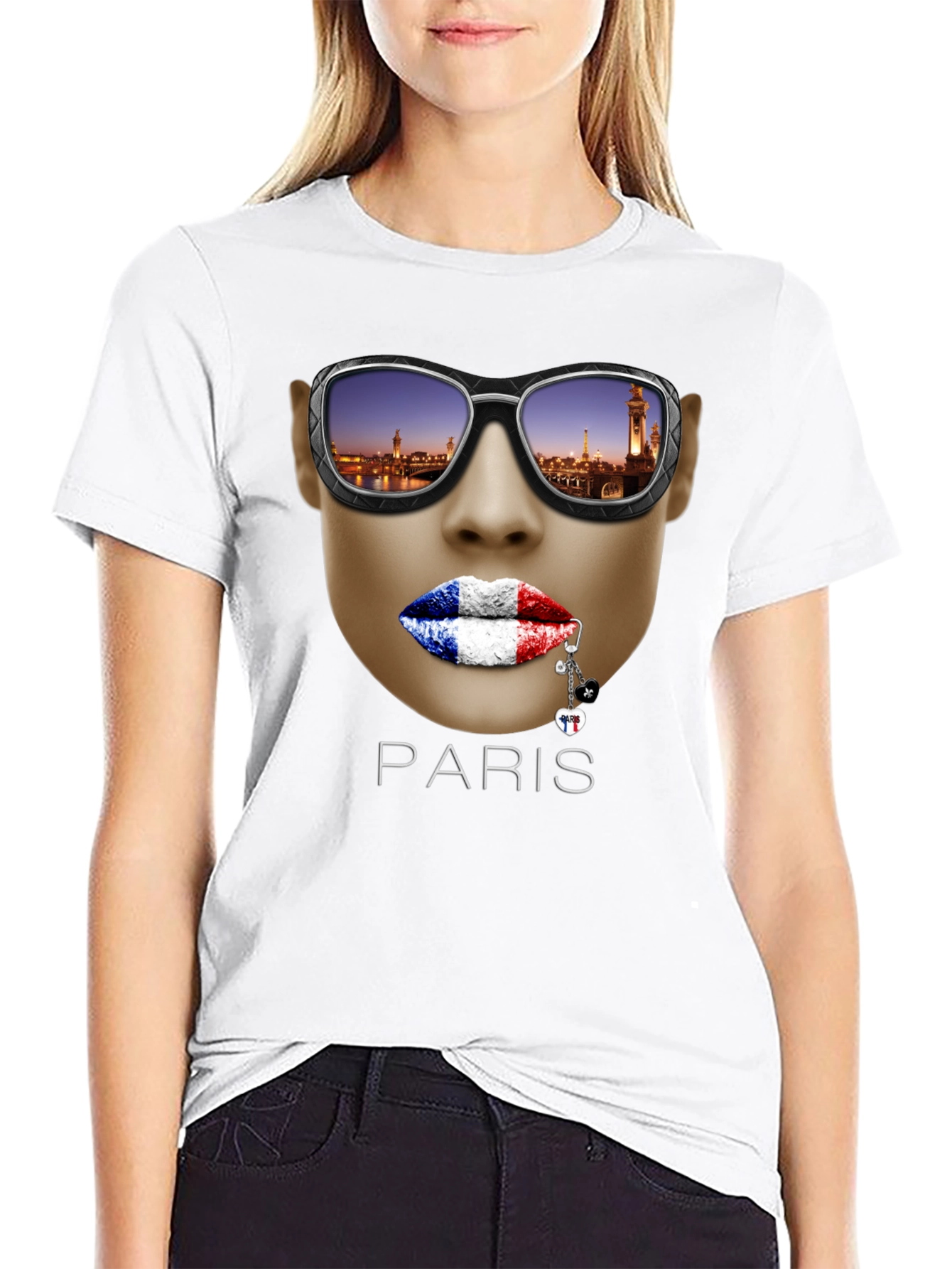 Paris Graphic T-Shirt - Unique Artistic Design