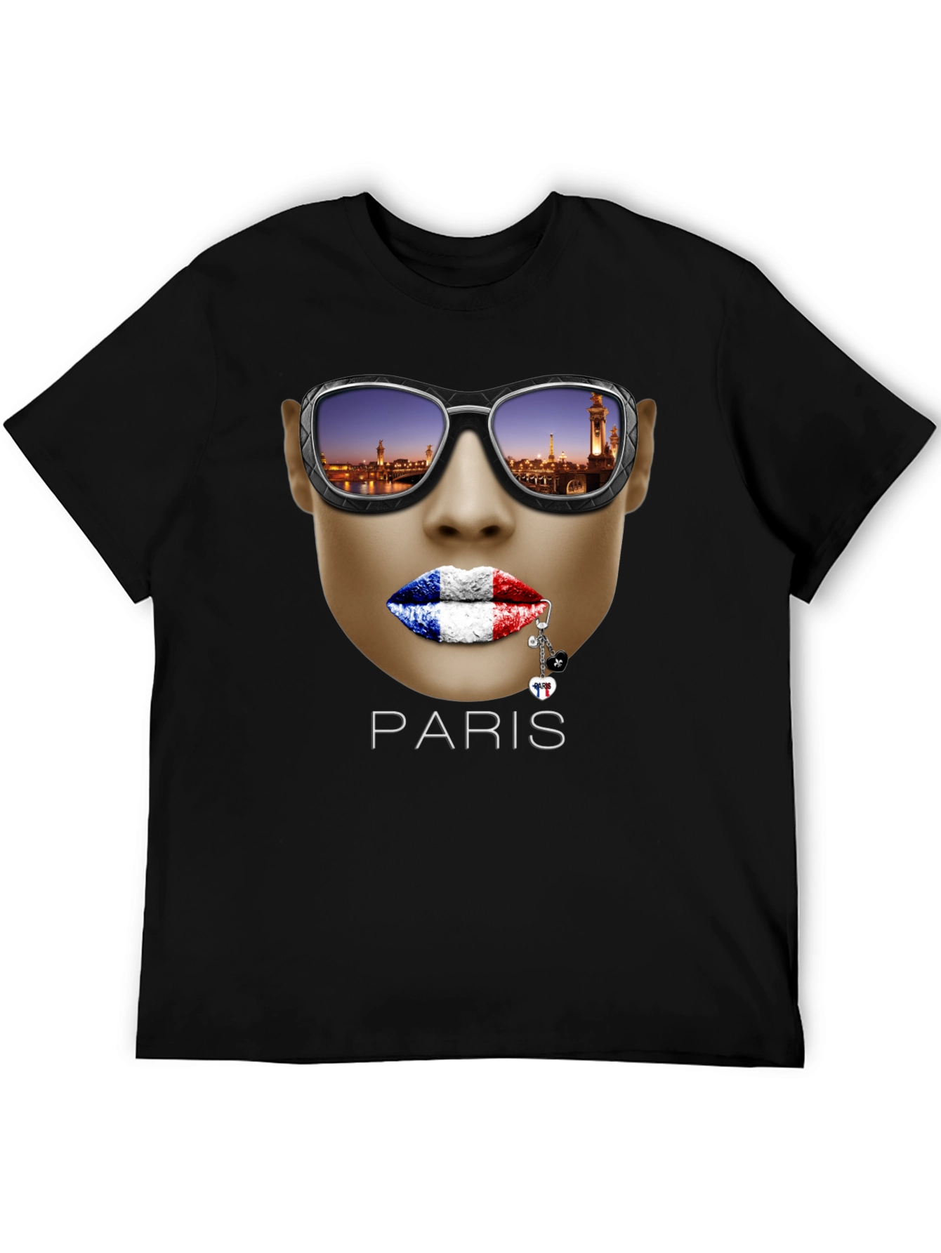 Paris Graphic T-Shirt - Unique Artistic Design