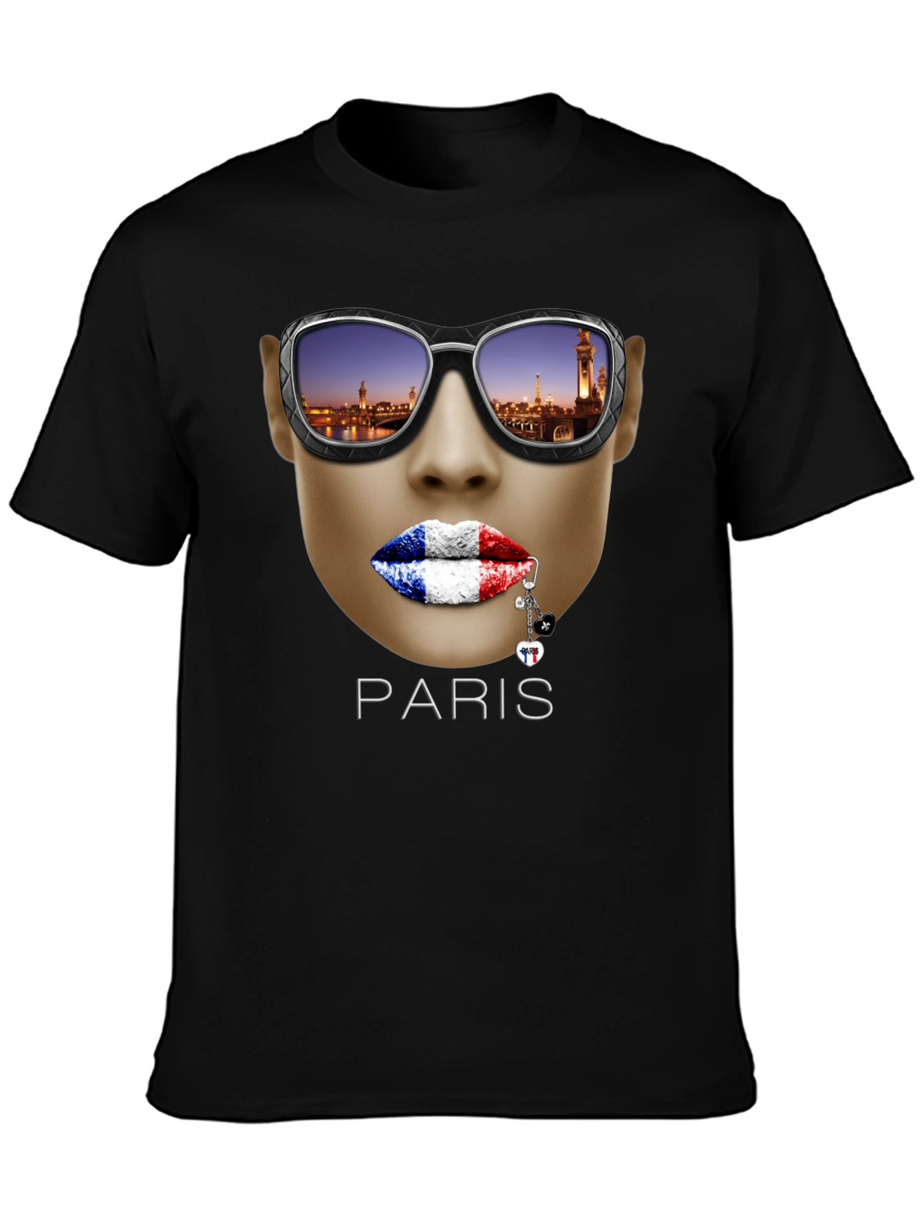 Paris Graphic T-Shirt - Unique Artistic Design