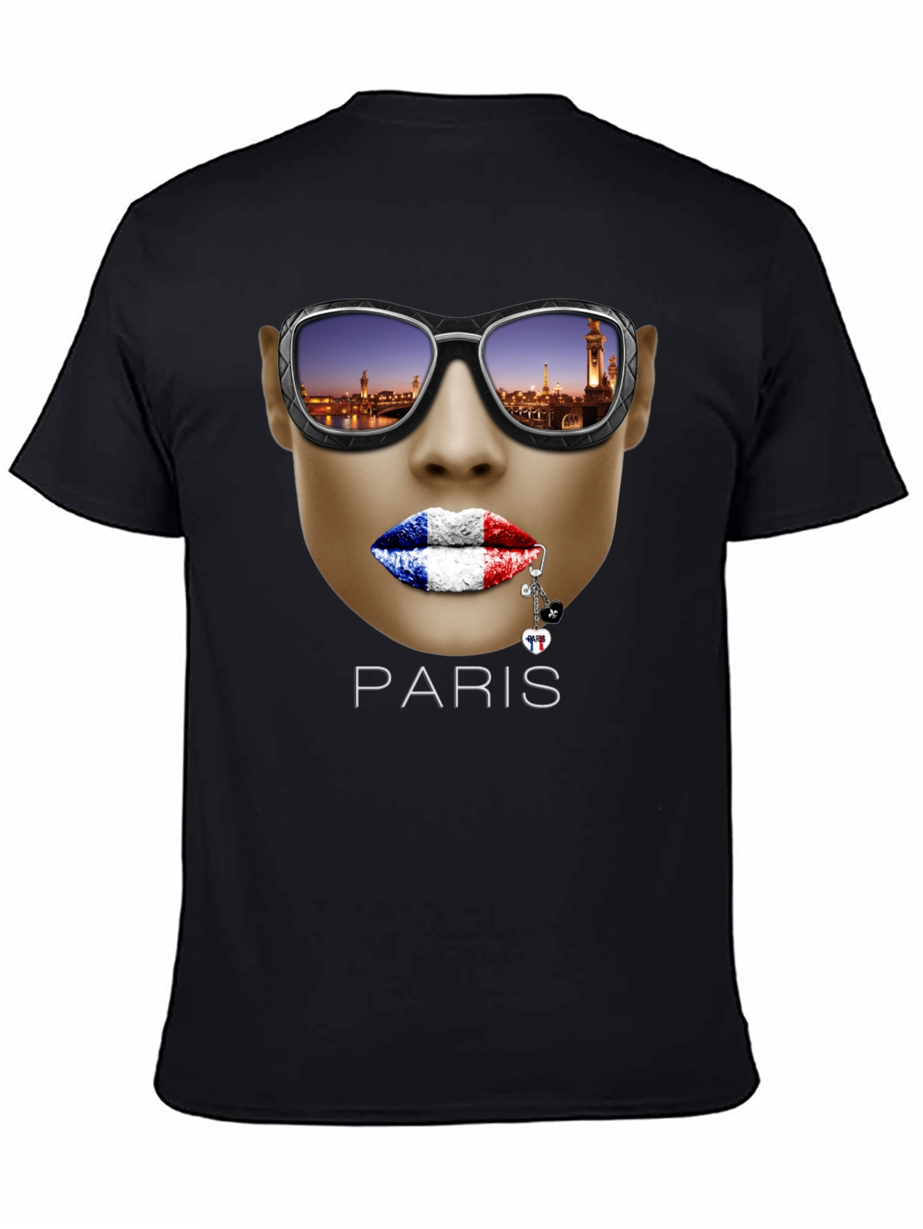 Paris Graphic T-Shirt - Unique Artistic Design