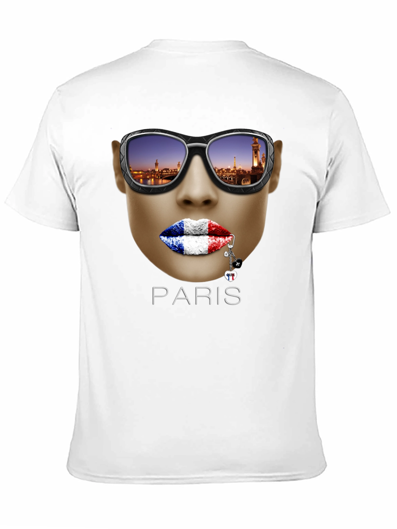 Paris Graphic T-Shirt - Unique Artistic Design