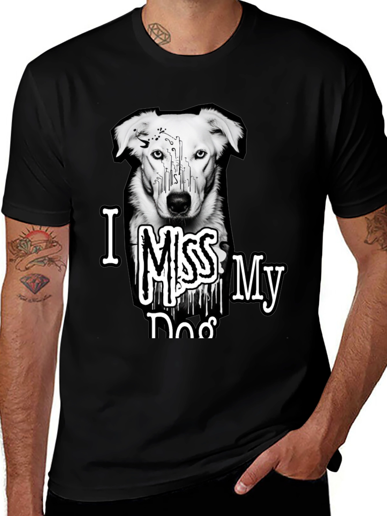 I Miss My Dog T-Shirt - Unisex