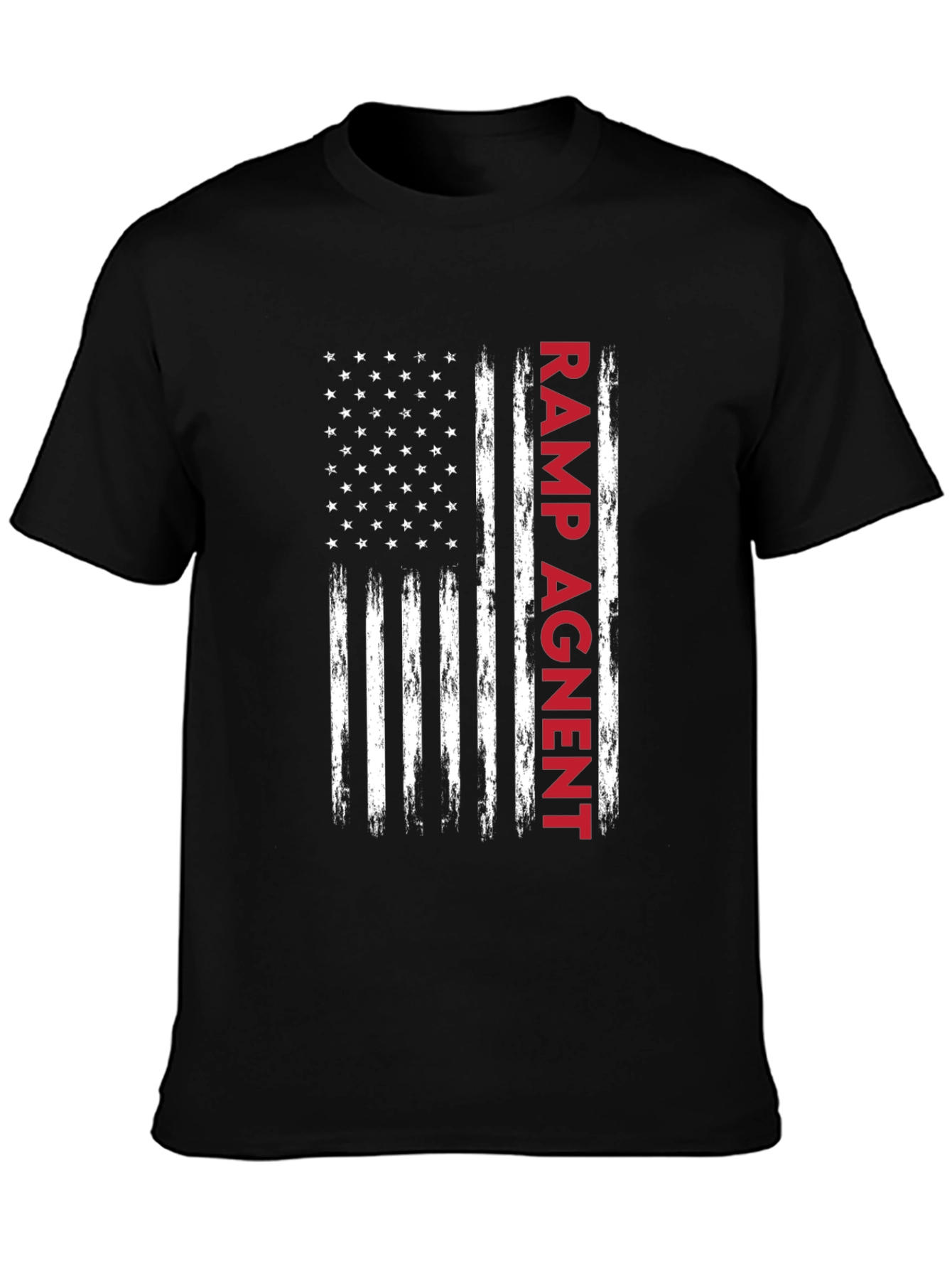 Ramp Agent American Flag T-Shirt