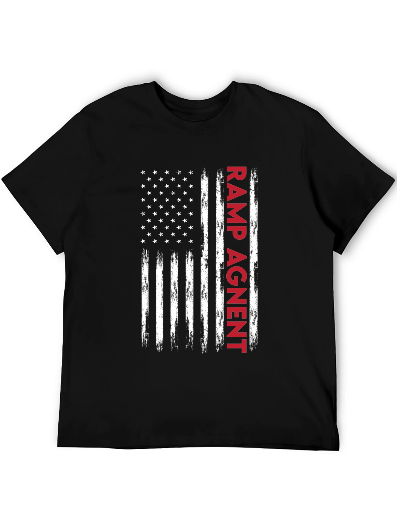 Ramp Agent American Flag T-Shirt