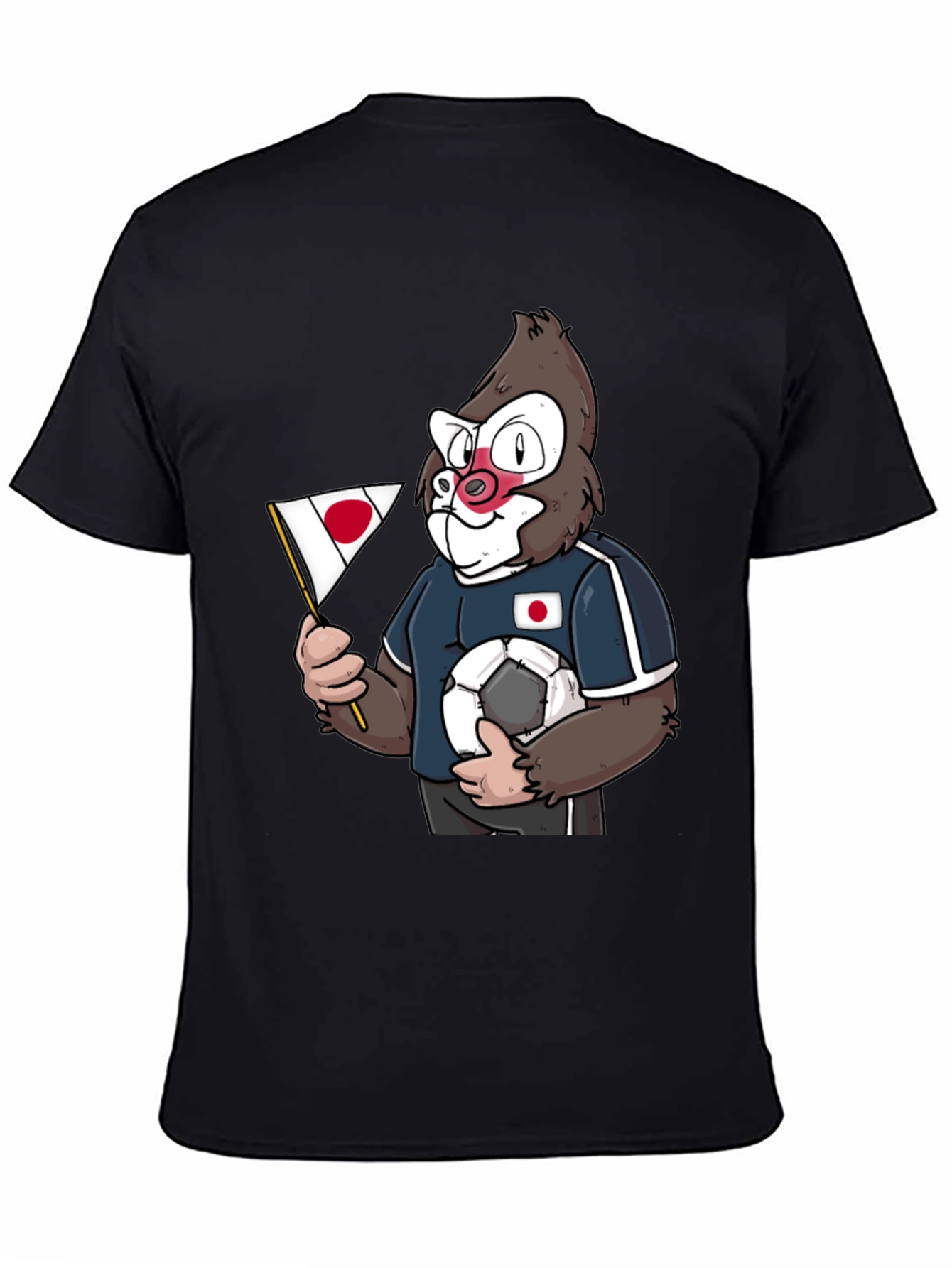 Japan Soccer Gorilla Graphic Tee