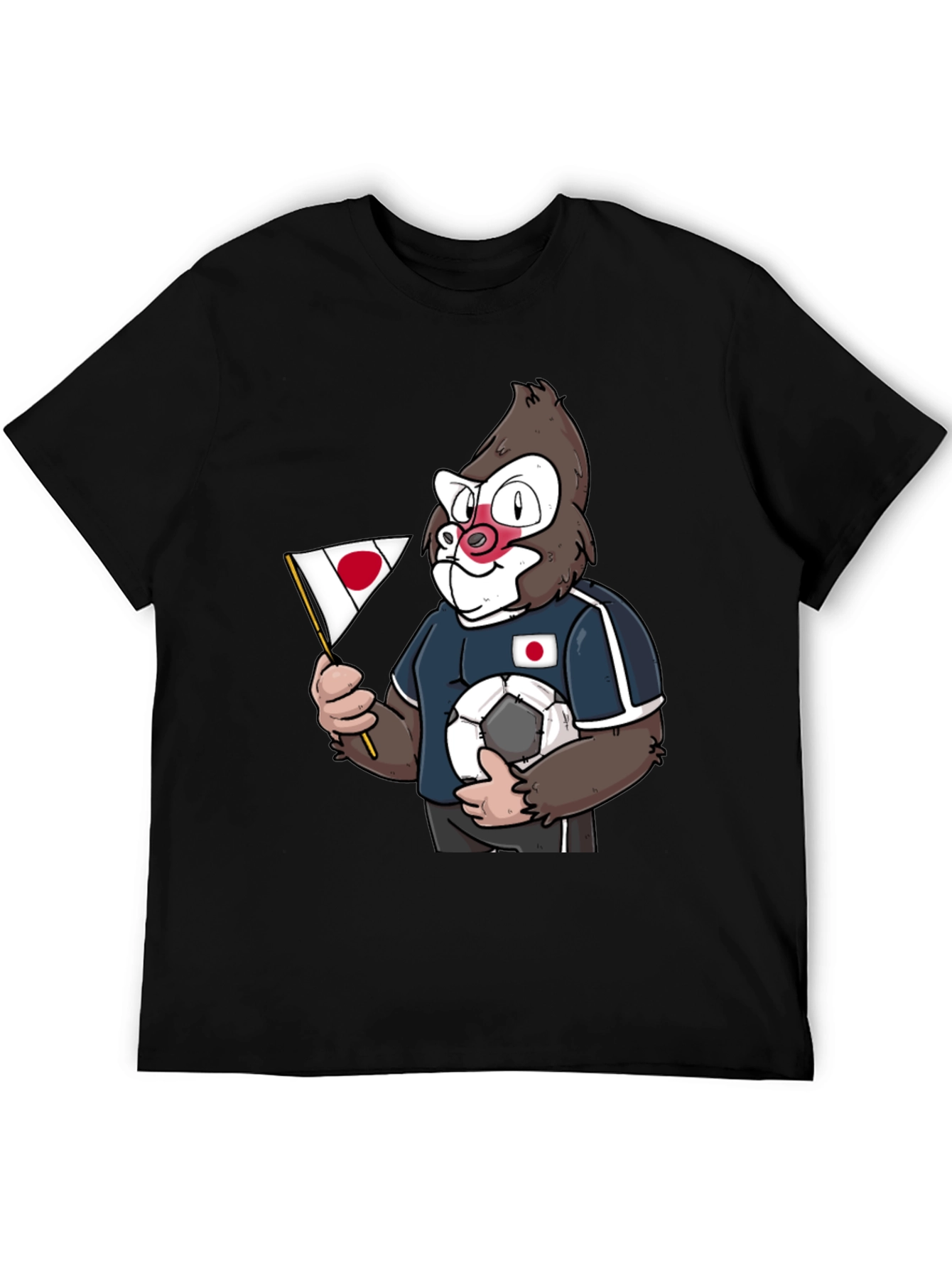 Japan Soccer Gorilla Graphic Tee