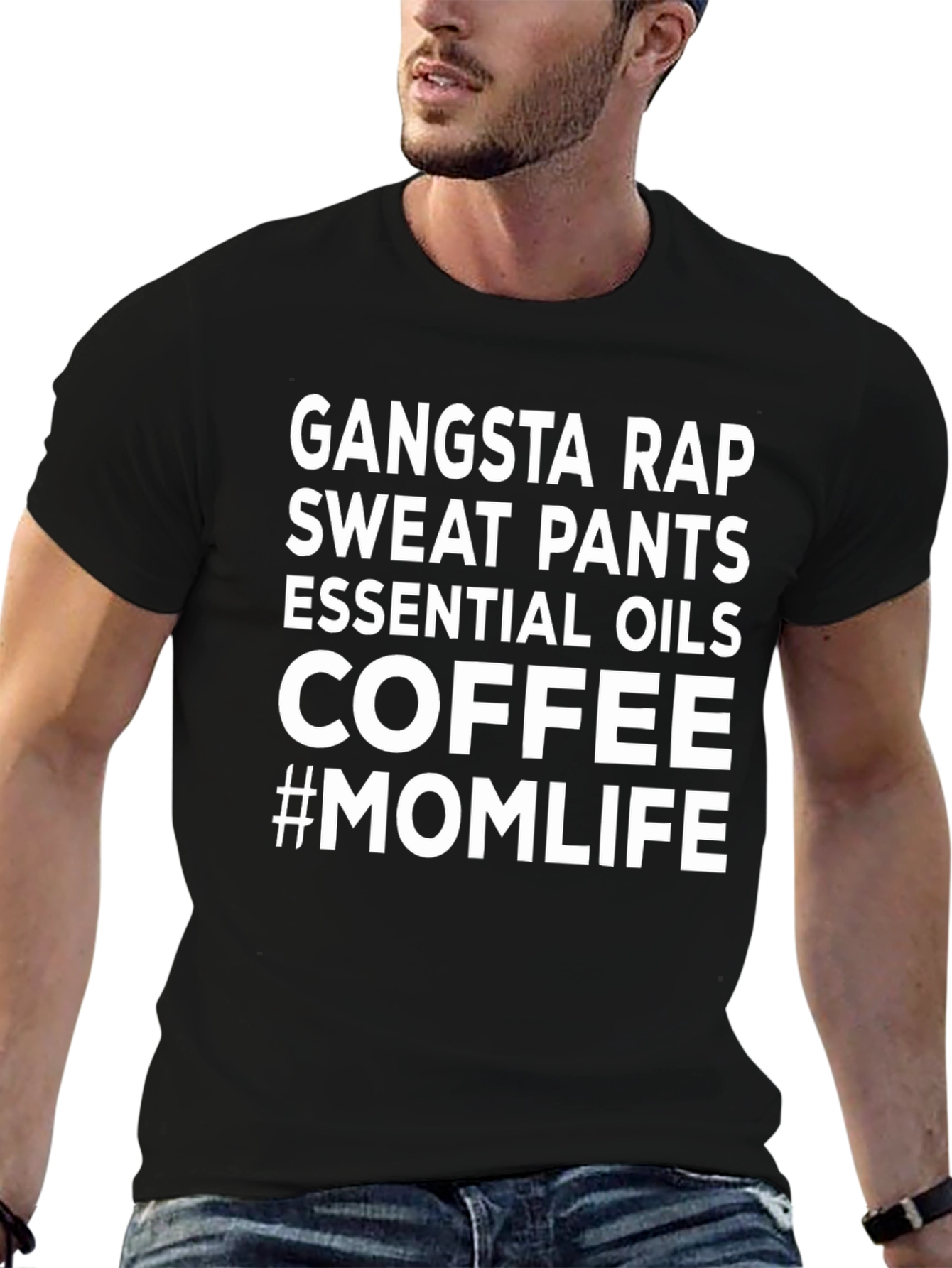 Gangsta Rap Coffee Momlife T-Shirt
